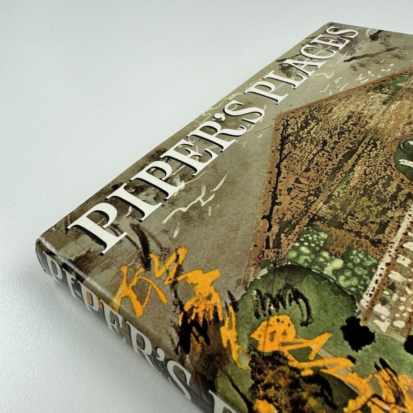 Piper's Places. John Piper in England & Wales by Richard Ingrams 1983 signed John Piper