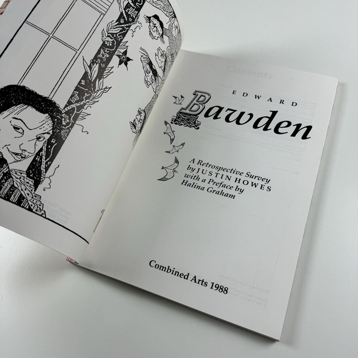 Edward Bawden – A Retrospective Survey by Justin Howes | Combined Arts, 1988