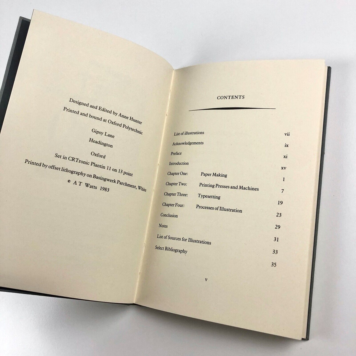Technical Progress in Nineteenth-century Printing by AT Watts | Oxford Polytechnic, 1983