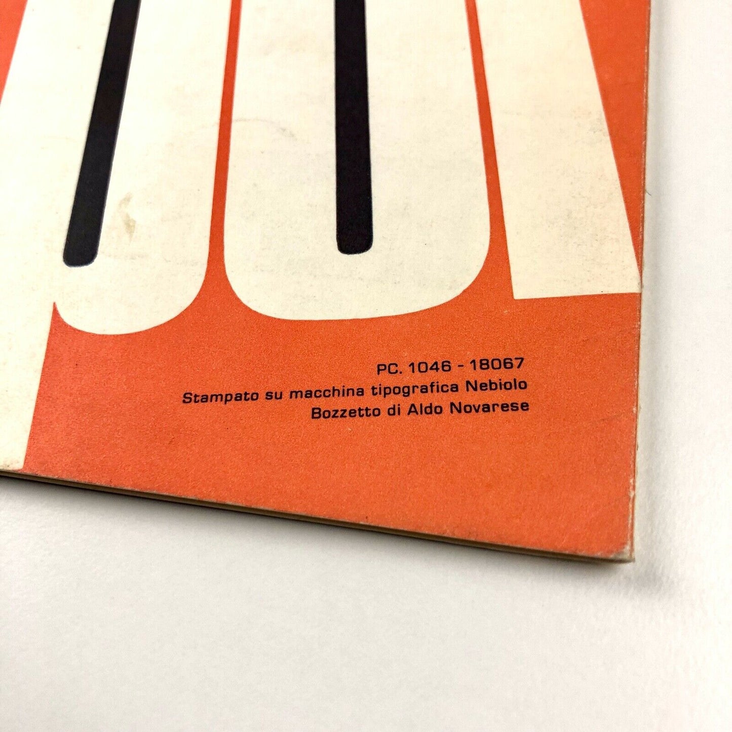 Metropol Super Compatto della Societá Nebiolo Aldo Novarese type specimen booklet, 1968