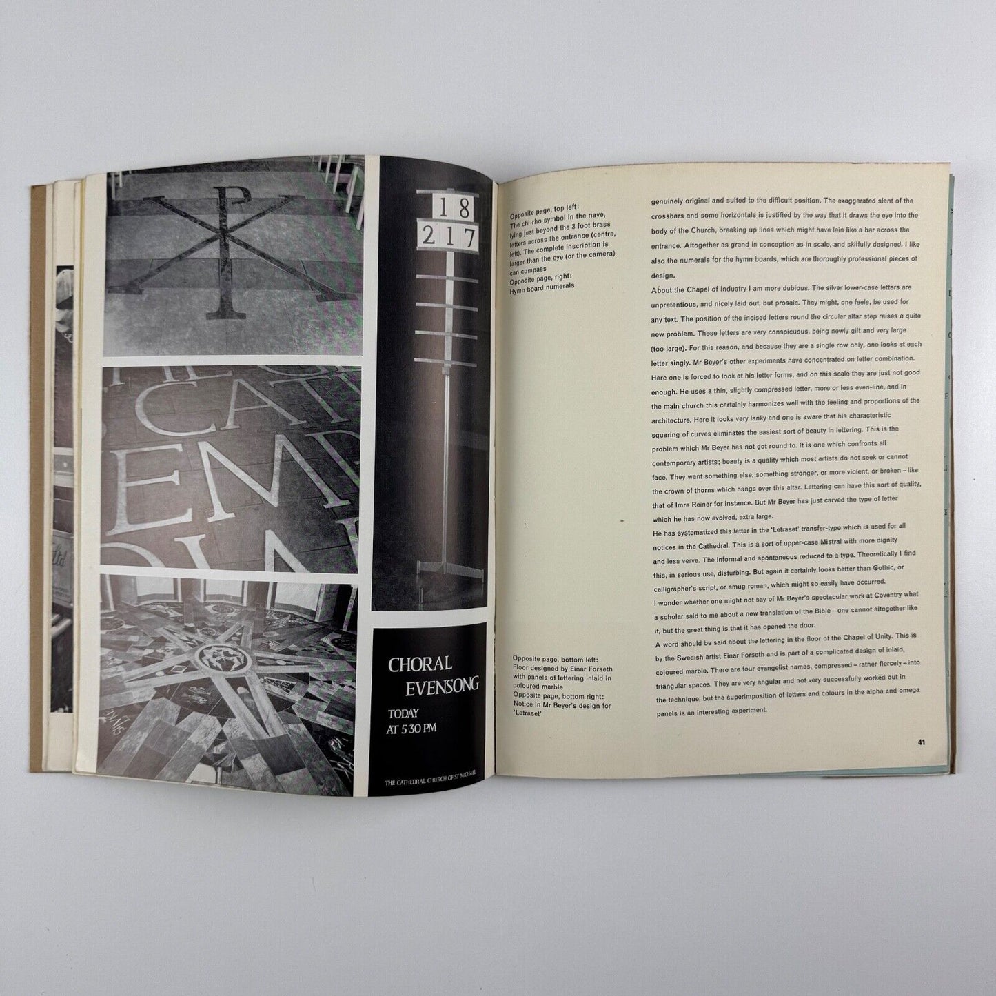 Typographica 6 new series, December 1962. Edited by Herbert Spencer. Notebook by Robert Brownjohn. Lund Humphries | braille