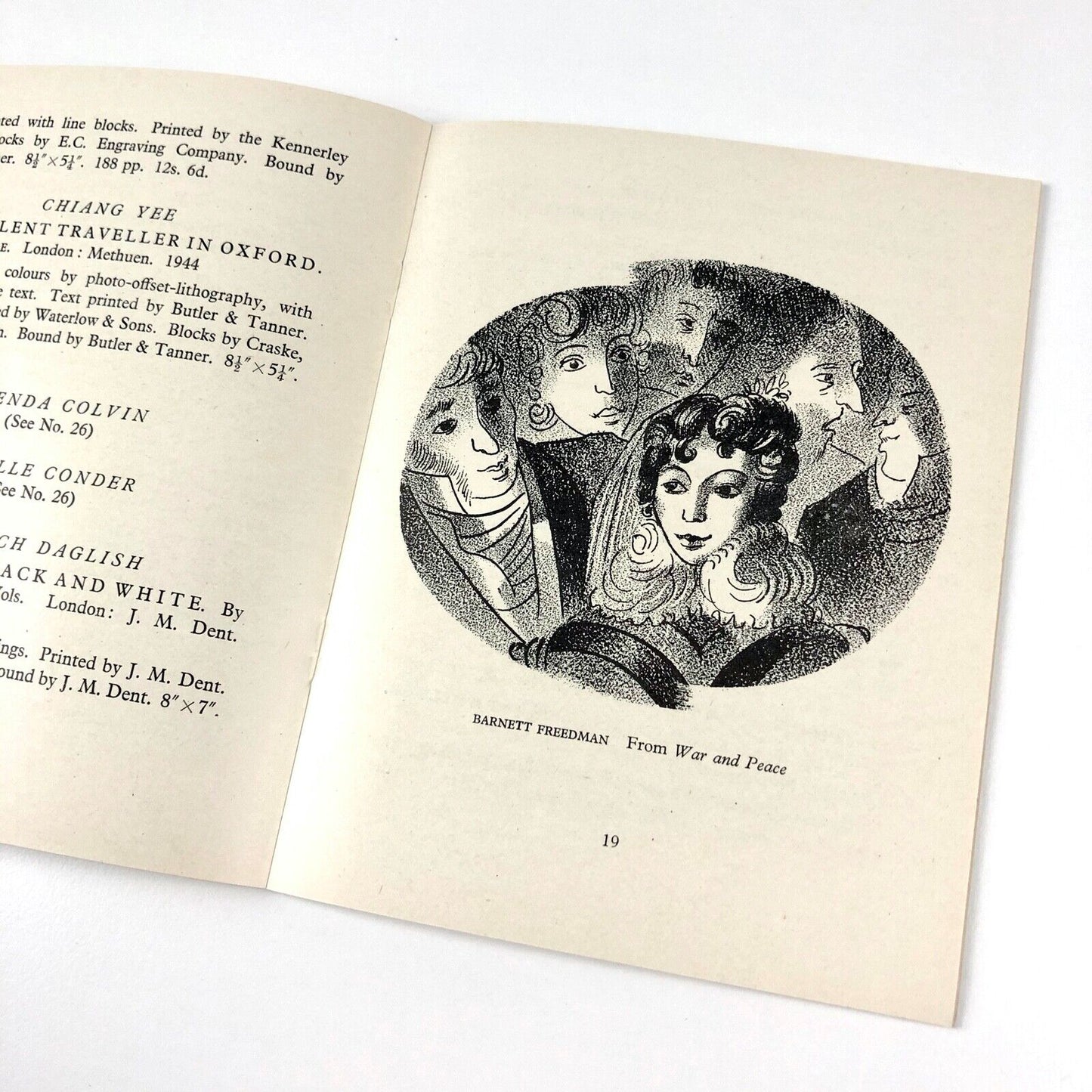 British Book Illustration 1935-1945 | The National Book League, 1946