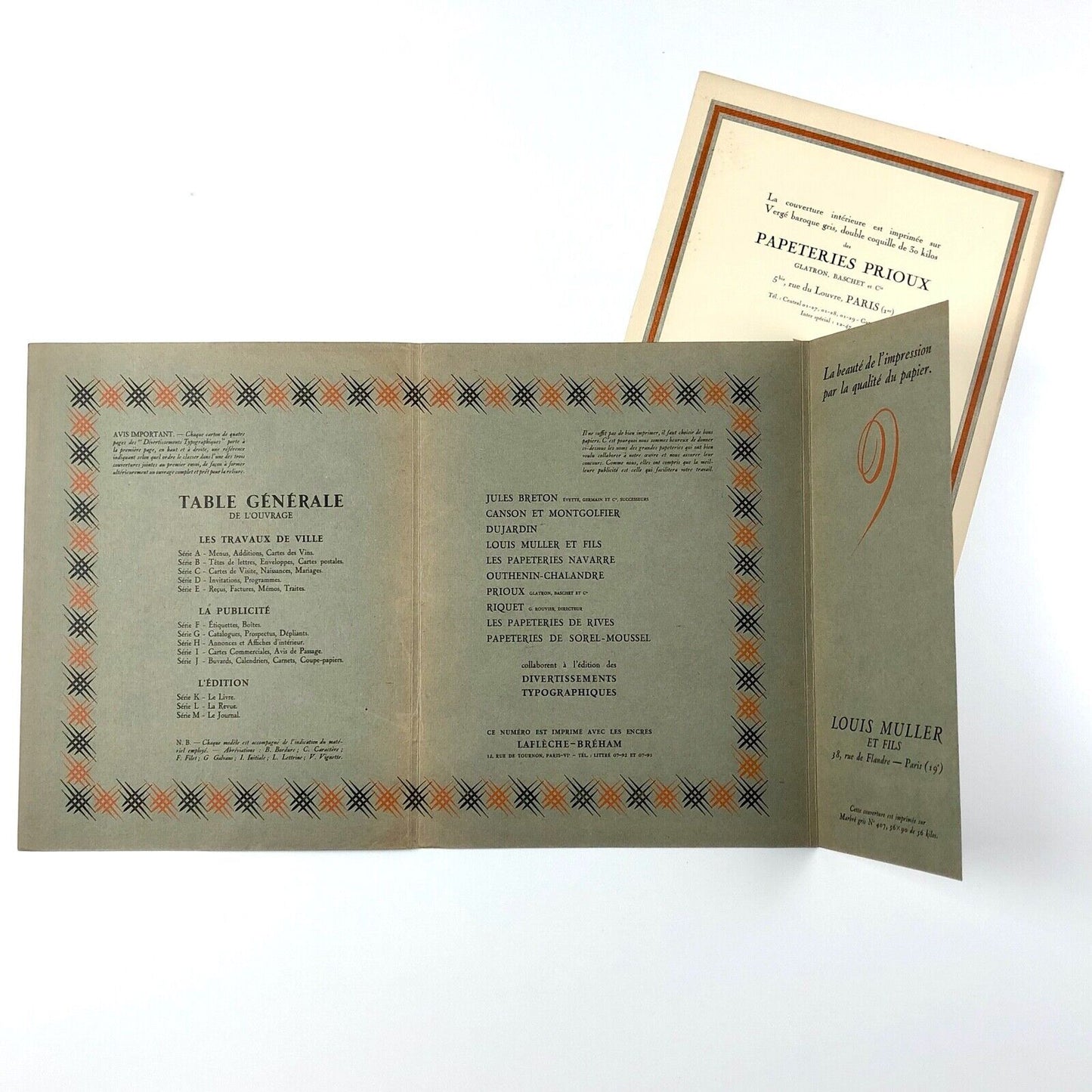 Divertissements Typographiques 2 | Deberny & Peignot / Soldans | Maximilien Vox