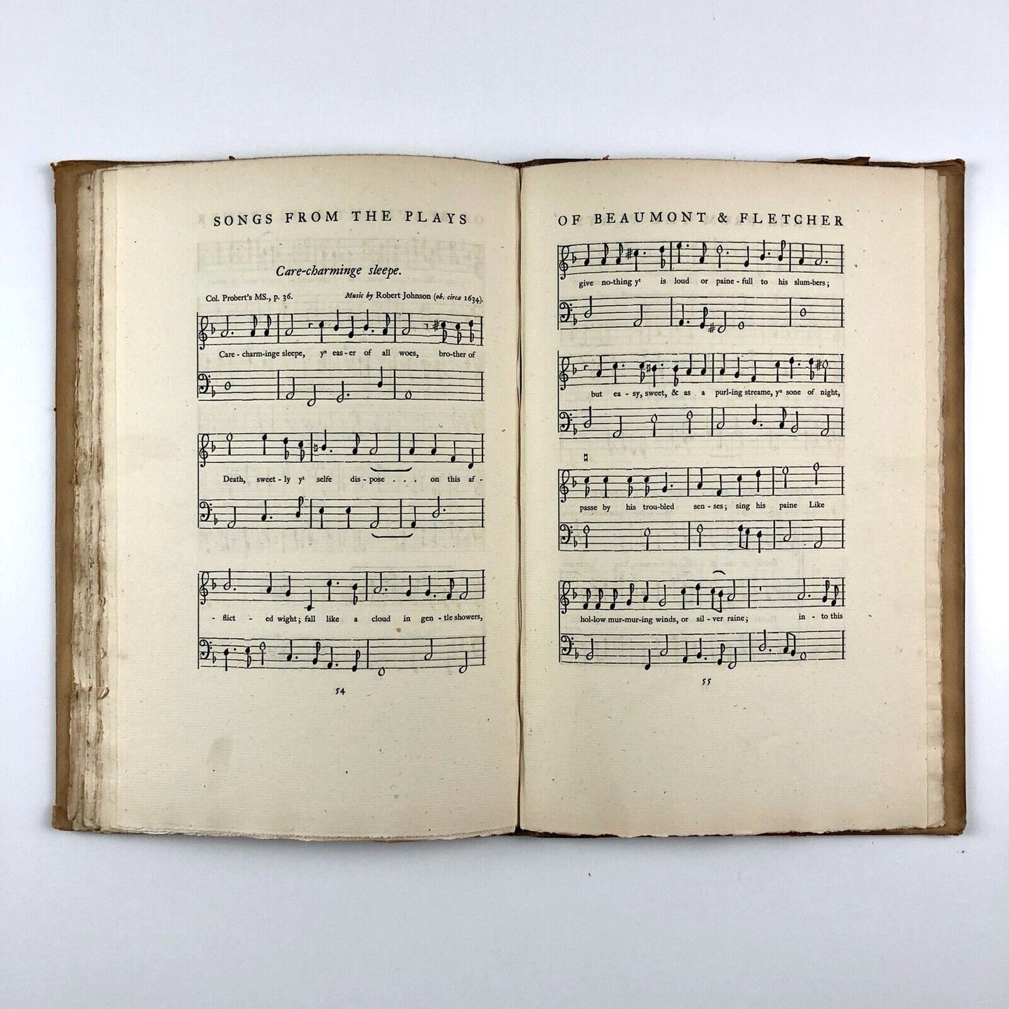Songs & Lyrics from the Plays of Beaumont and Fletcher | Frederick Etchells, 1928 | Limited edition