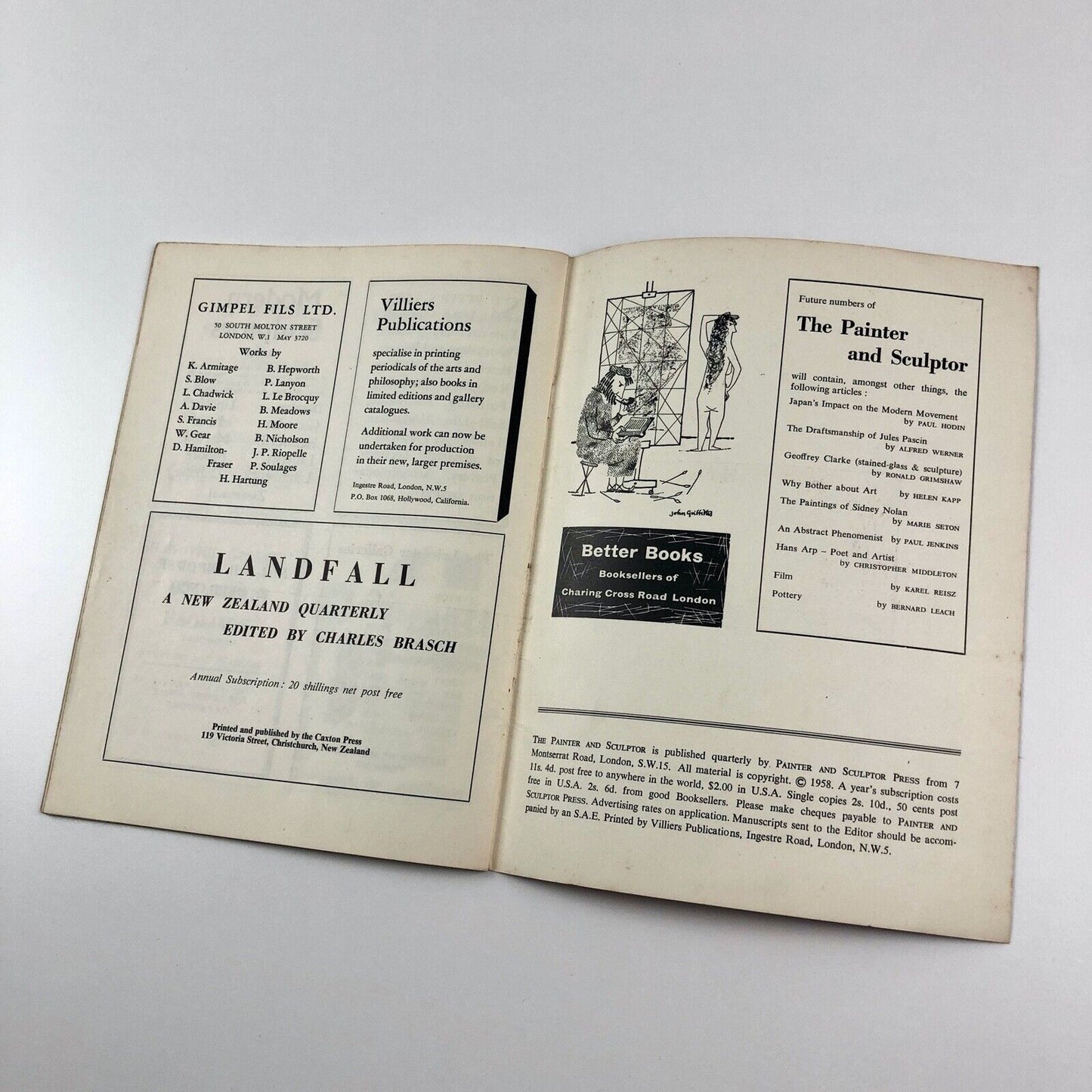 The Painter & Sculptor: A Journal of the Visual Arts | Vol. 1 No. 3, Autumn, 1958