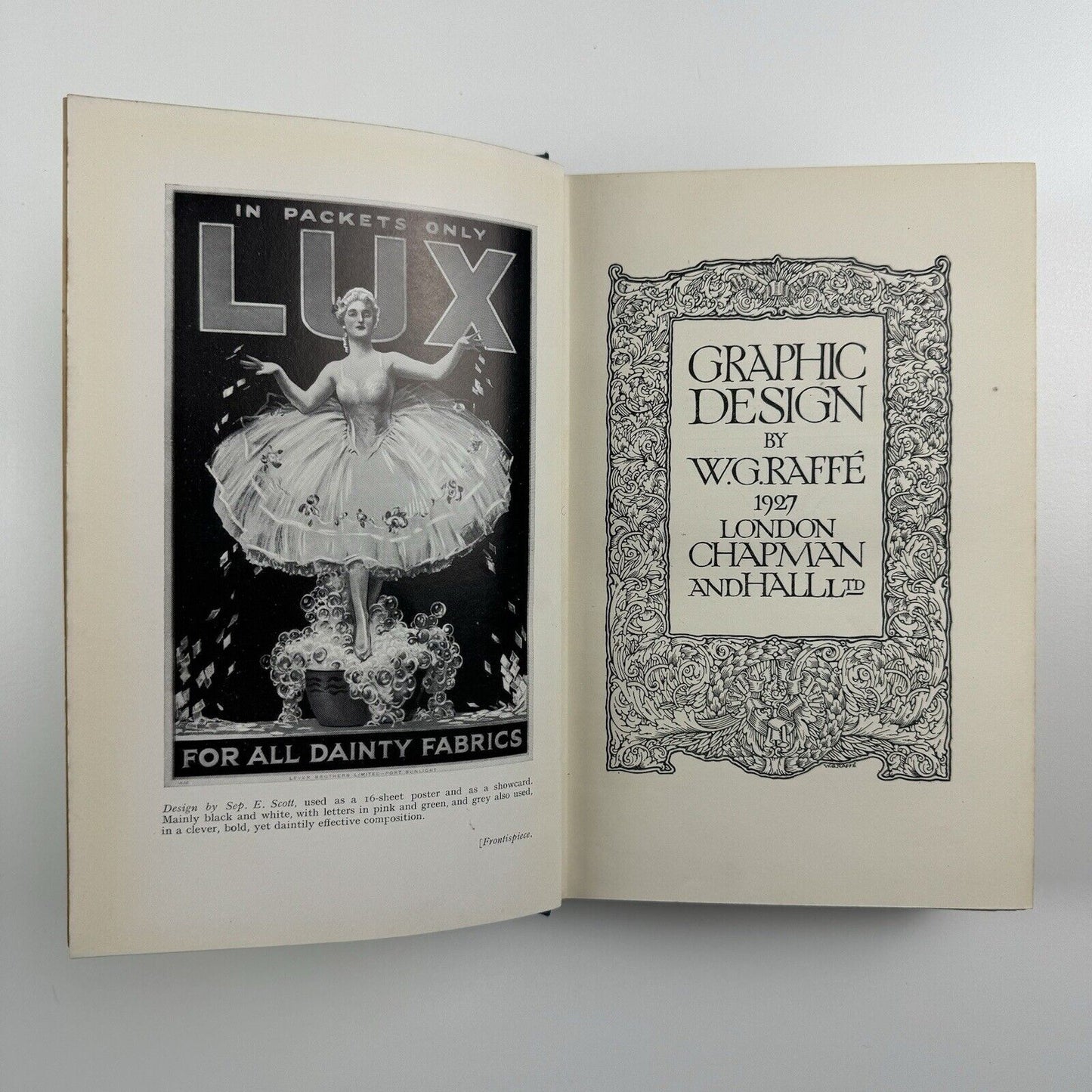 Graphic Design by W.G. Graffé | Chapman and Hall Ltd, London, 1927