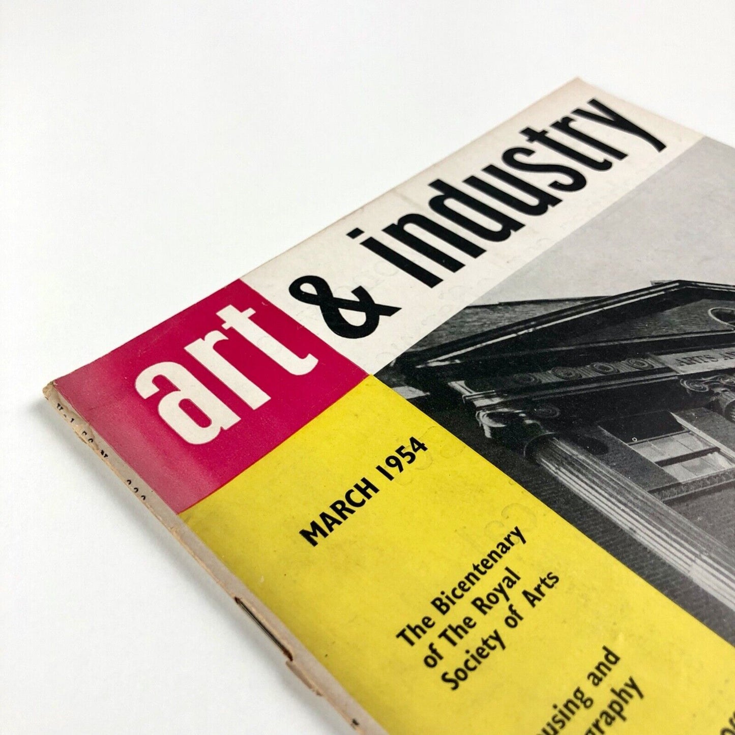 Art & Industry. March 1954. Volume 56 Number 333 | The Studio | includes article Housing and Typography