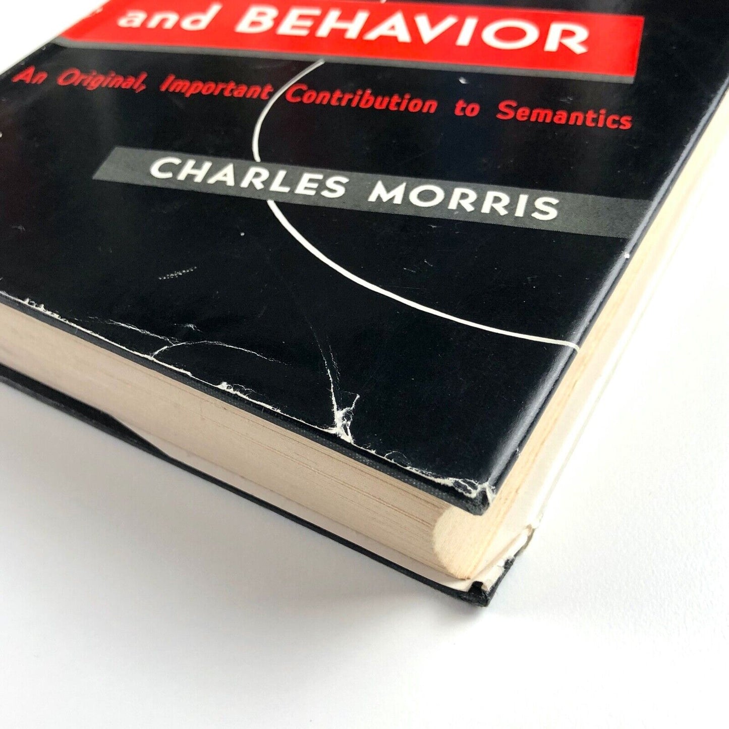 Signs, Language and Behaviour by Charles Morris | 4th printing, Prentice Hall, 1950