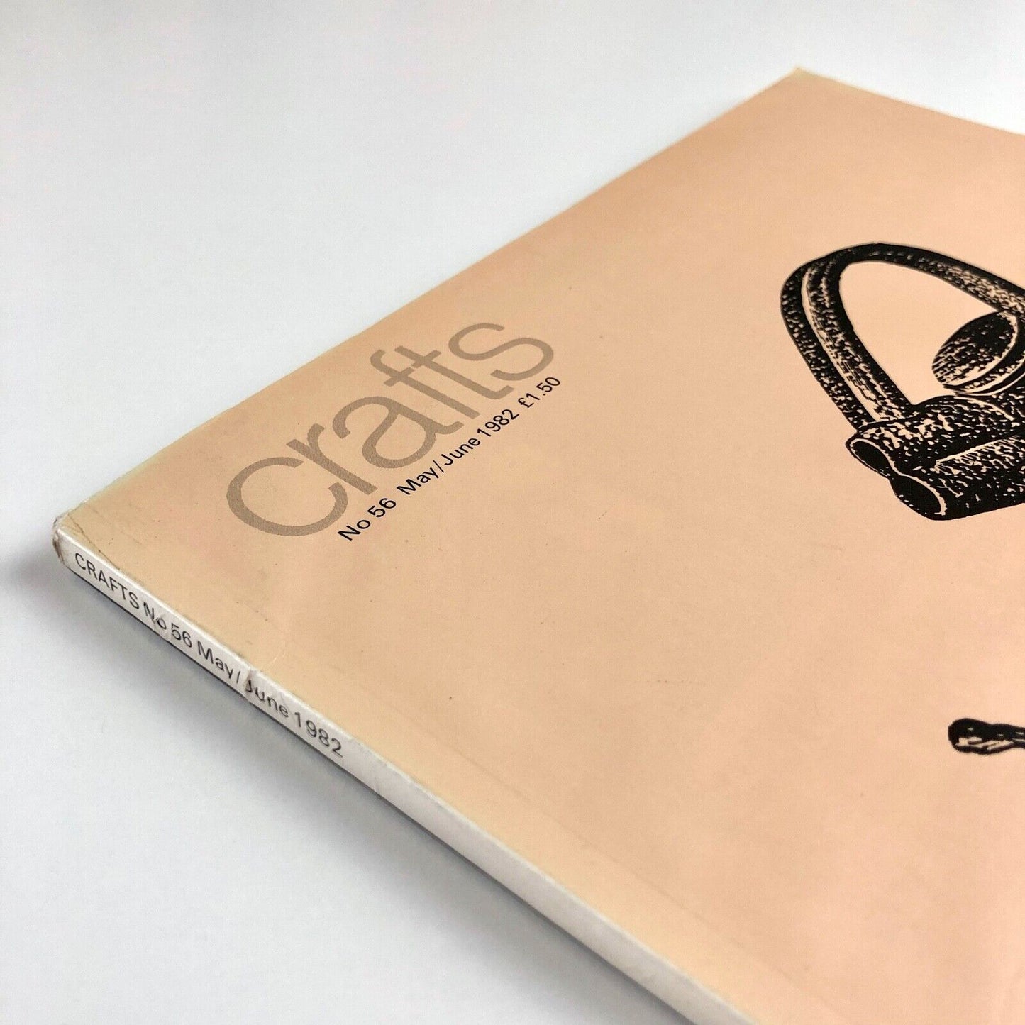 Crafts magazine | Crafts Council | No 56, May/June 1982 Includes articles on Bernard Leach, architectural lettering, private presses, Ironwork at the V&A, Susan Bosence