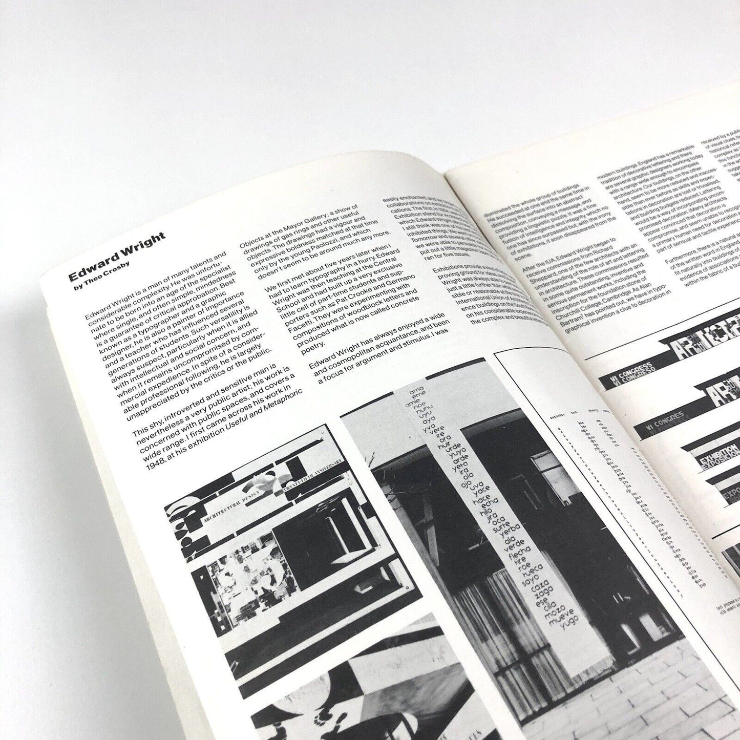 Typographic 9 The Journal of the Society of Typographic Designers | includes article on Edward Wright by Theo Crosby