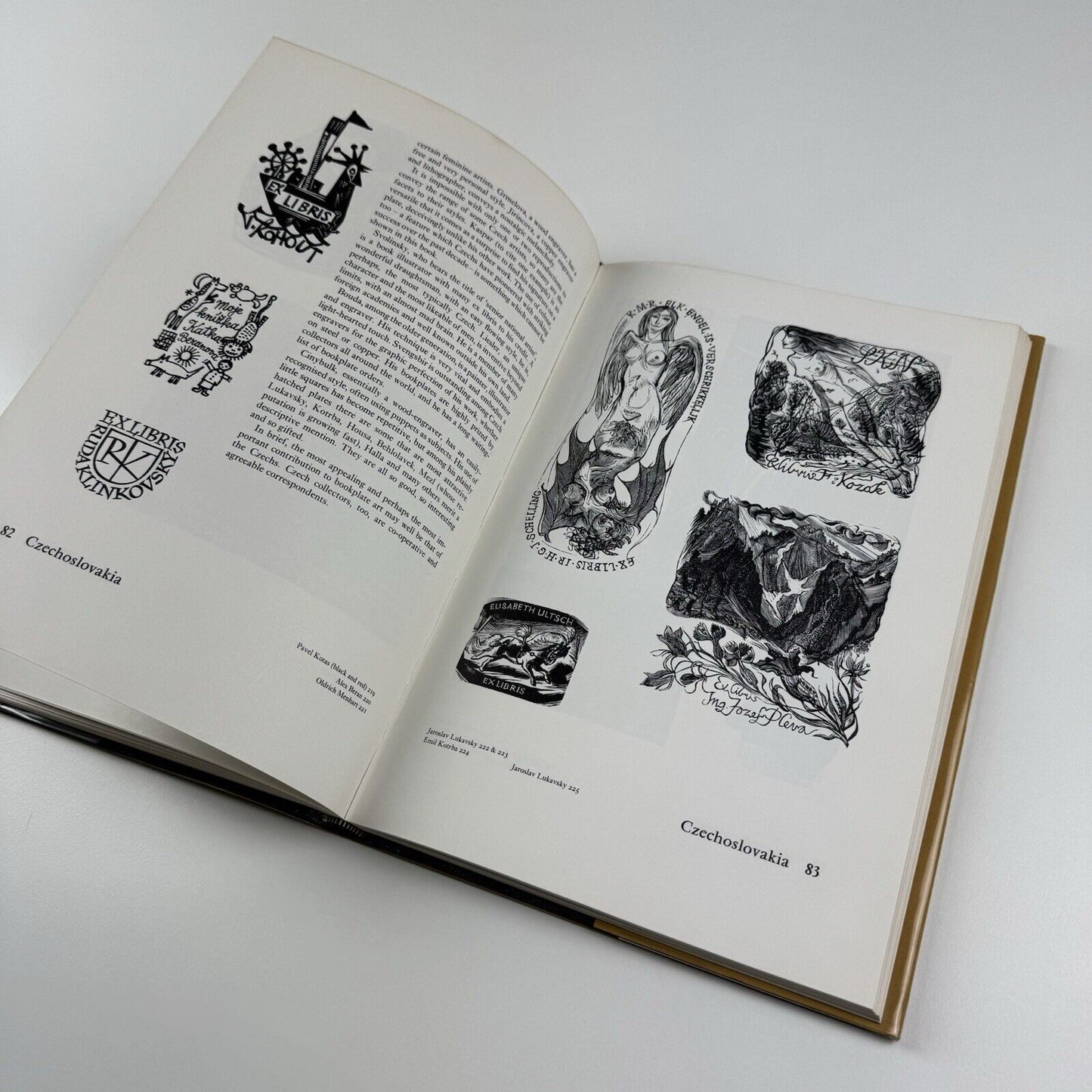Engraved Bookplates. European Ex Libris 1950-70 by Mark Severin and Anthony Reid | Private Libraries Association, 1972