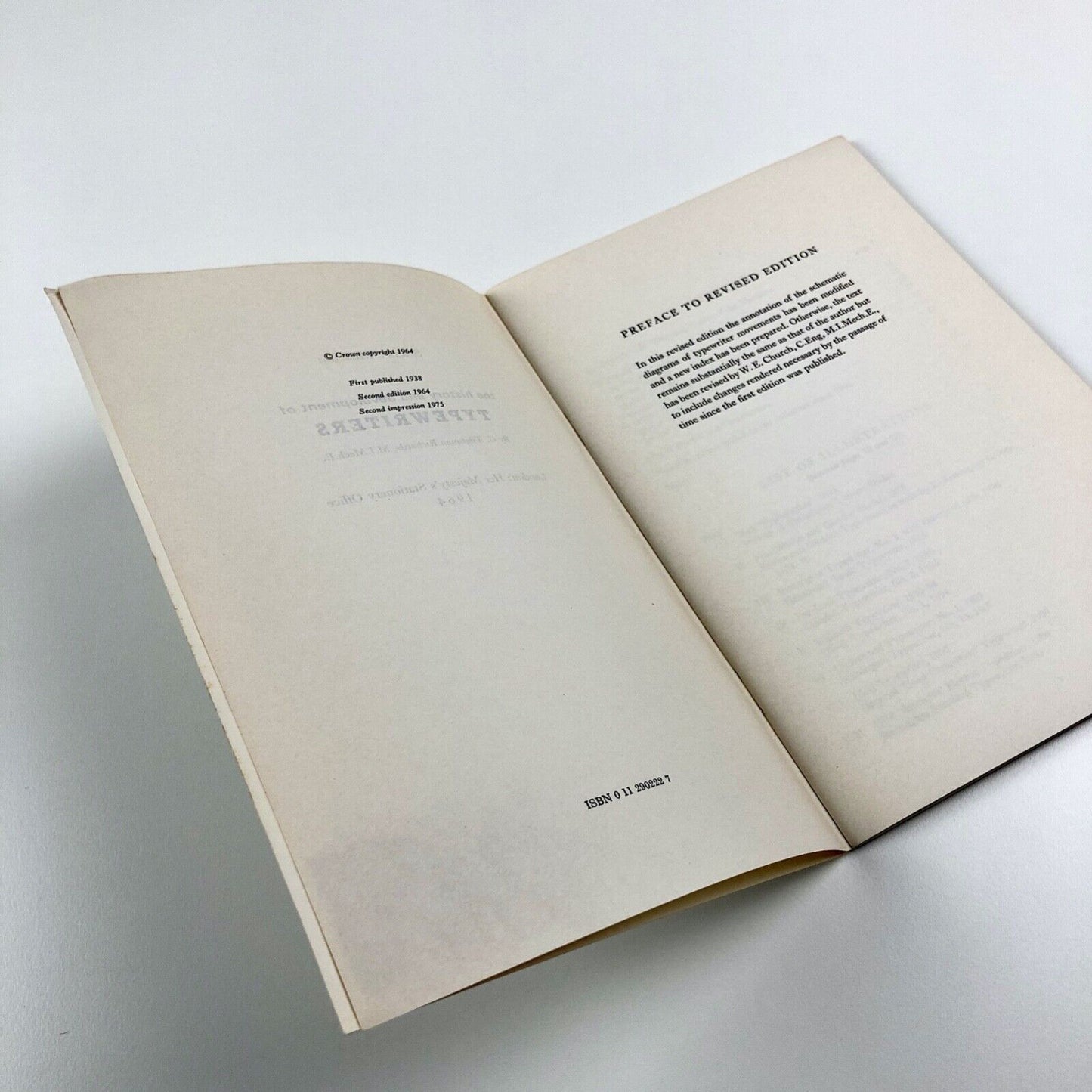 History and Development of Typewriters by G. Tilghman Richards | Science Museum HMSO 1964