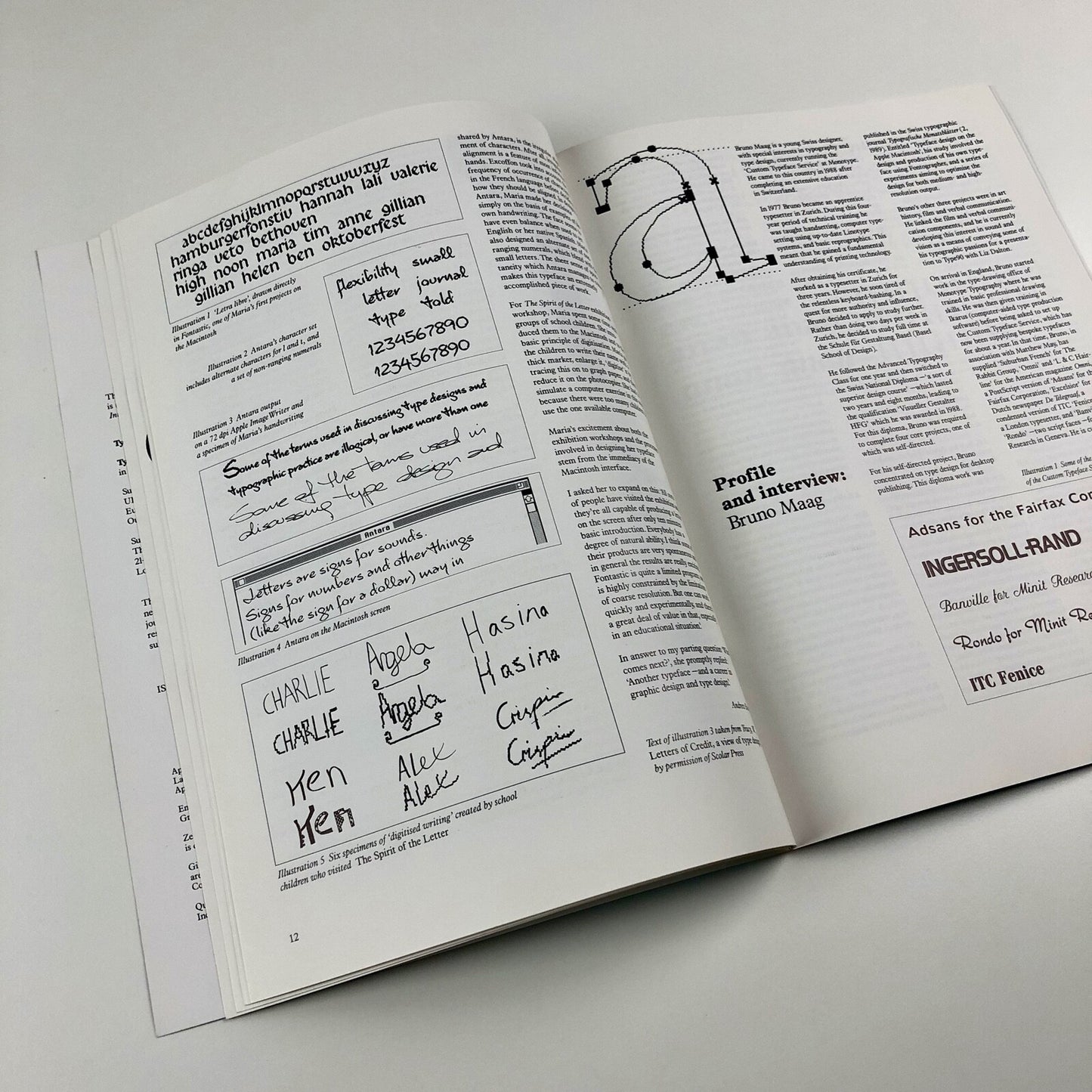 Typographic Journal of the Society of Typographic Designers | Issue 40, Summer 1990 | Guest editor Andrew Boag