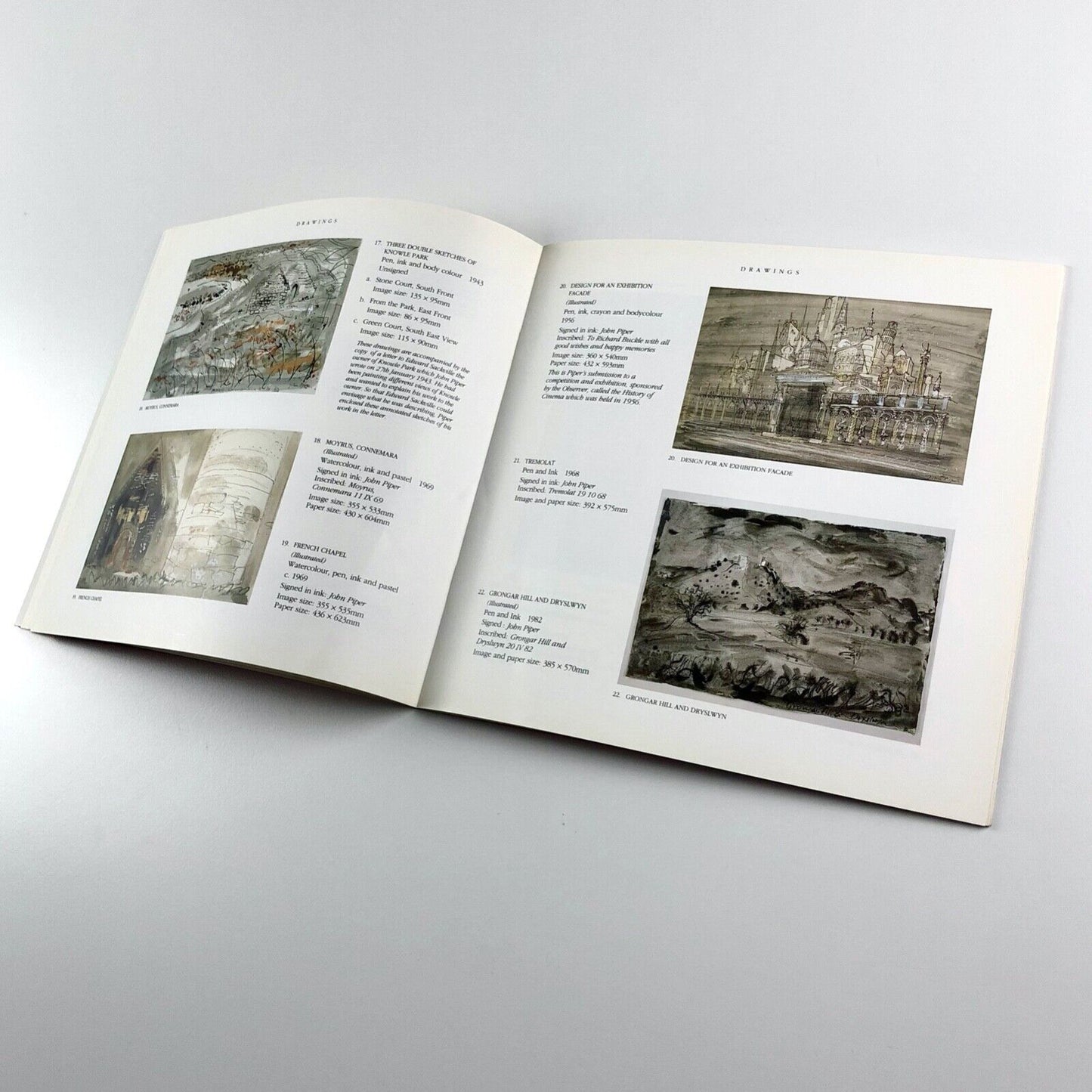 John Piper watercolours, drawings & prints | Berkeley Square Gallery catalogue