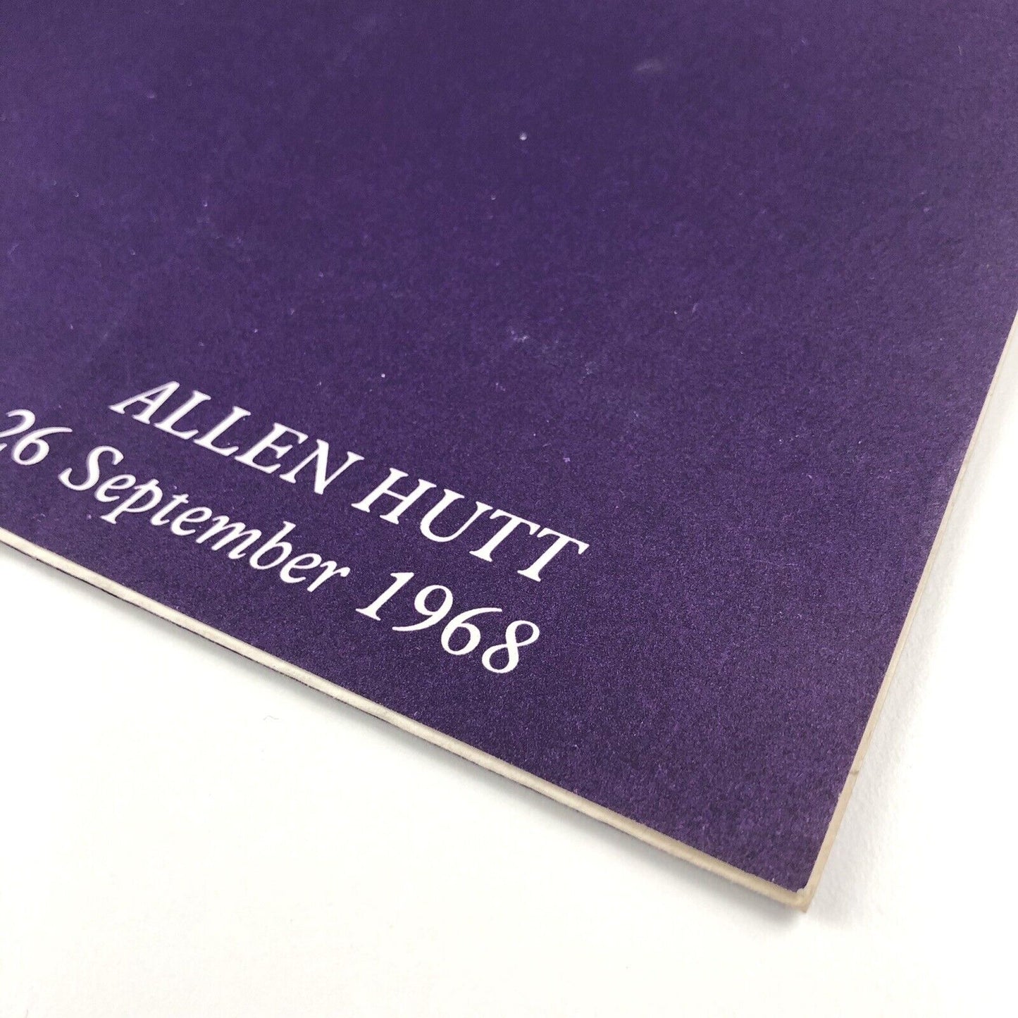 Allen Hutt. Printed typescript/keepsake for talk to the Wynkyn de Worde Lunch 26 September 1968 - 'Is the newspaper designer needed any more?'