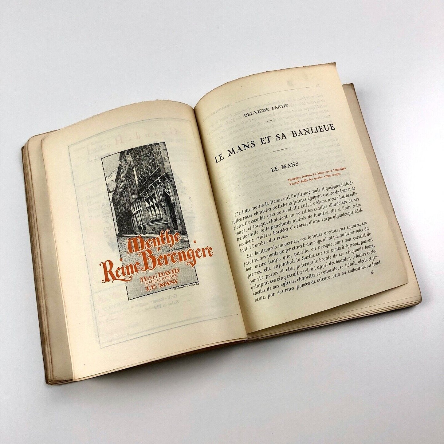 Le Maine Illustré Guide du Syndicat d'Initiative de la Sarthe, 1918 | R.N Raimbault