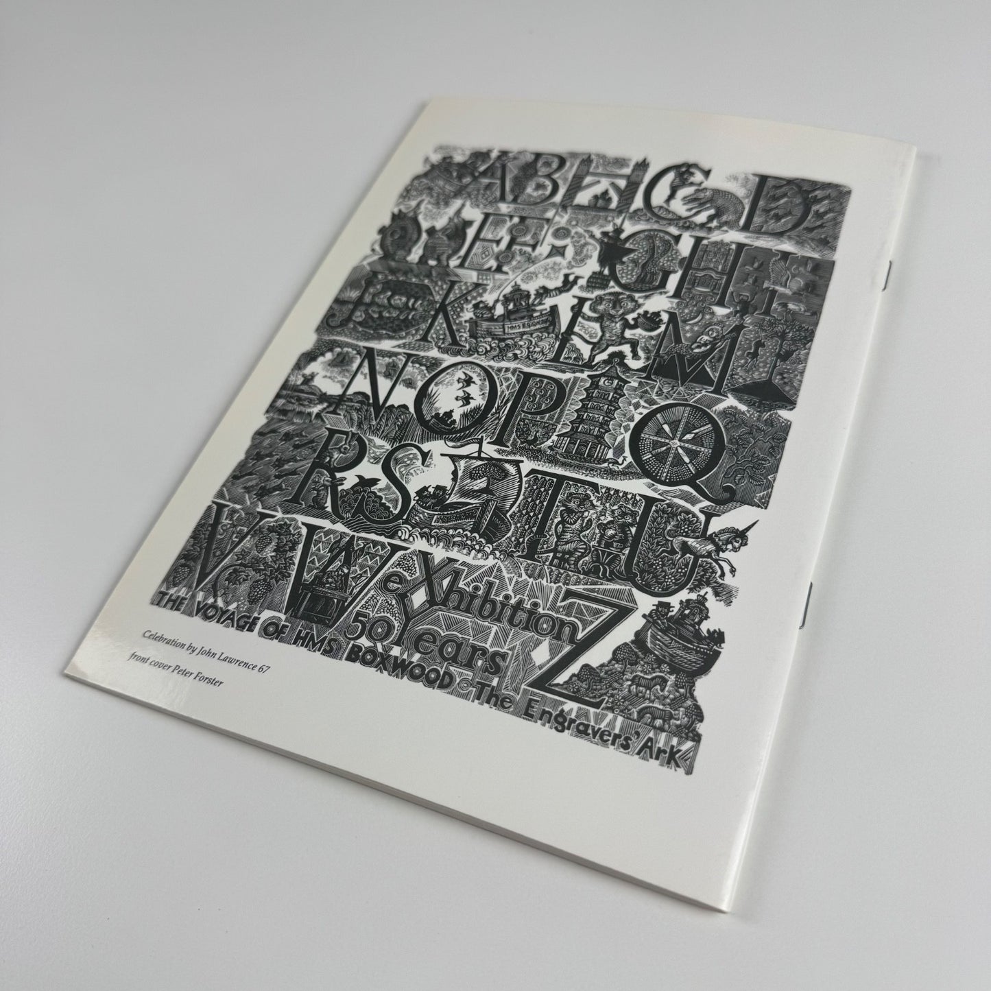 Engraving then & now. Retrospective 50th exhibition Society of Wood Engravers, undated