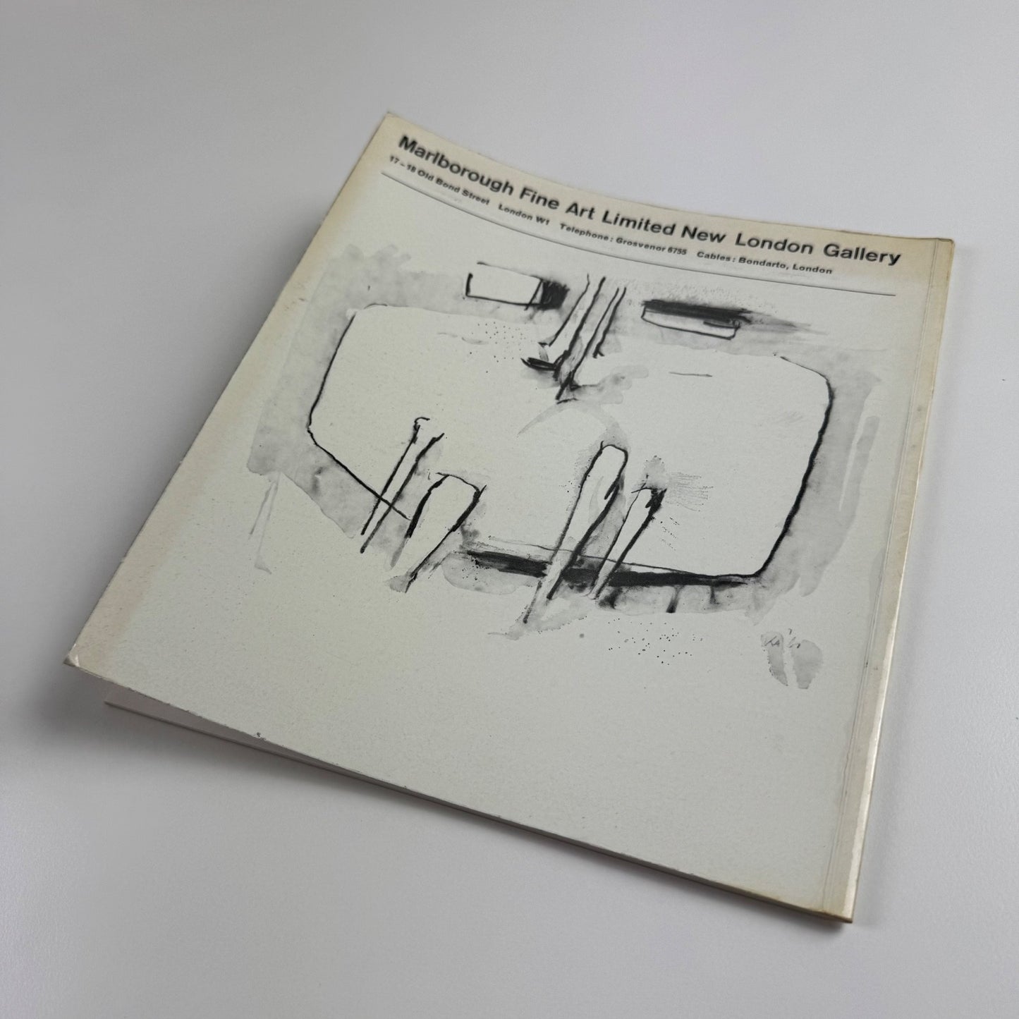 Kenneth Armitage | Marlborough Fine Art May 1965 cat.no. 99 design Gordon House