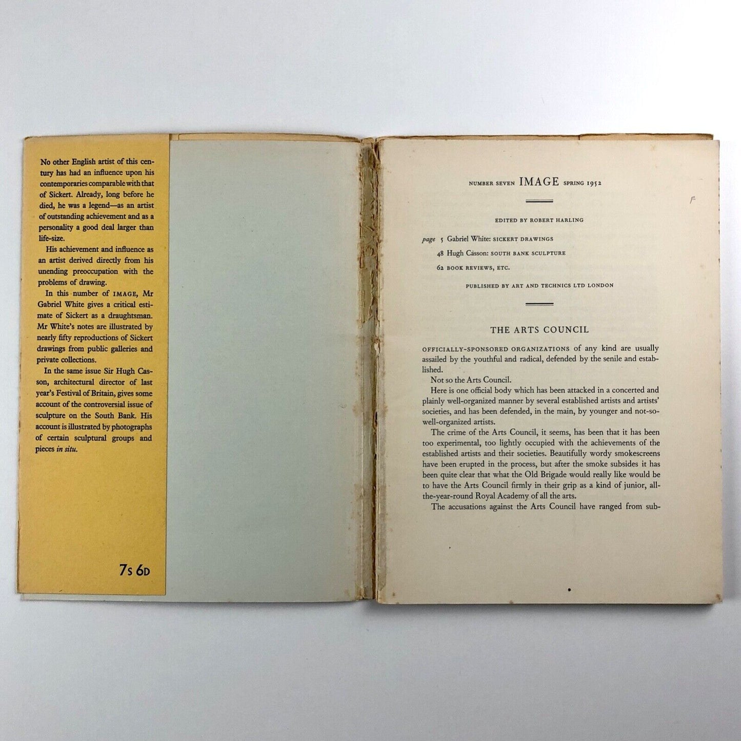 Image: A Periodical of the Visual Arts | Hugh Casson | Issue 7, Spring 1952