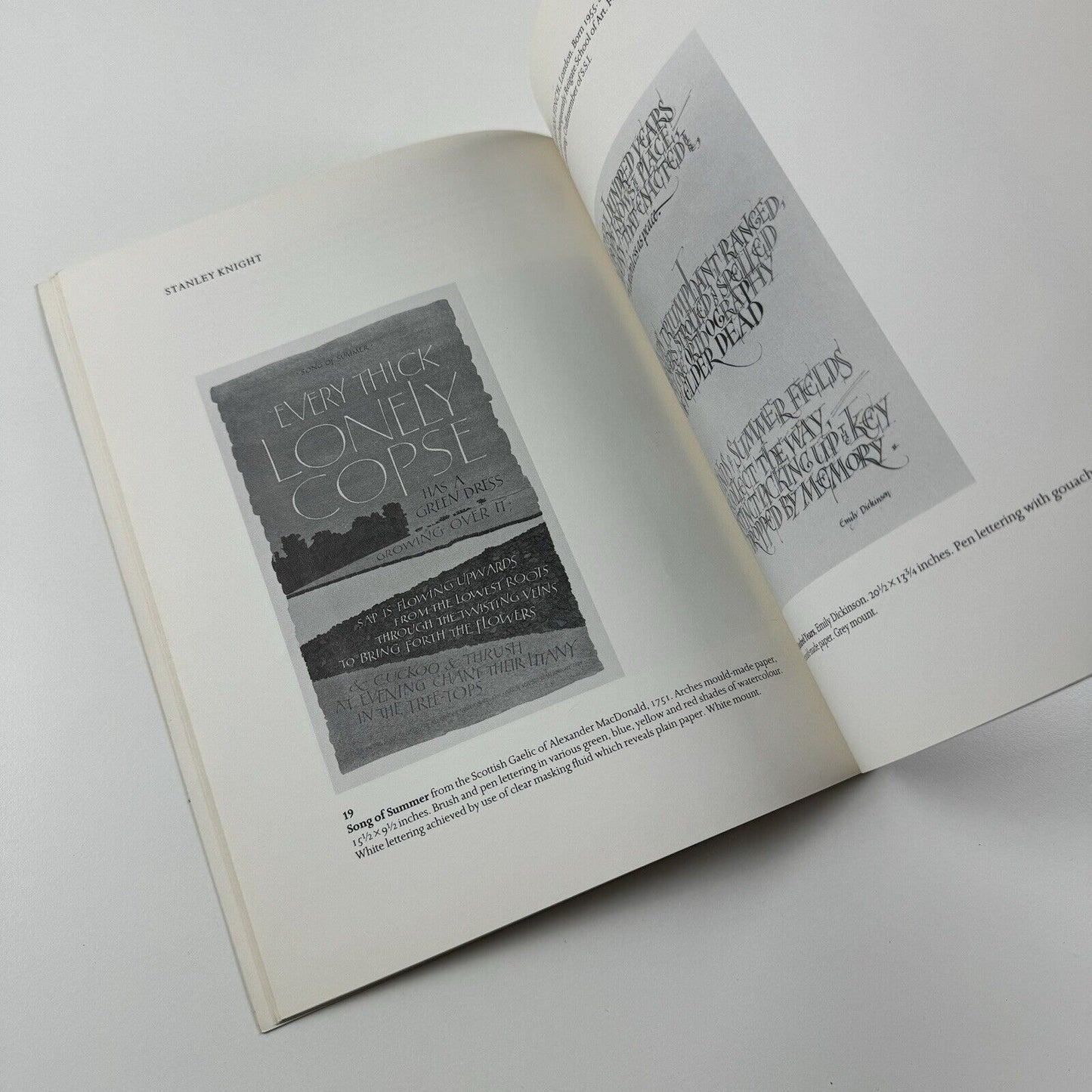 Contemporary British Lettering. A collection of newly commissioned works | Michael Taylor Rare Books, 1984