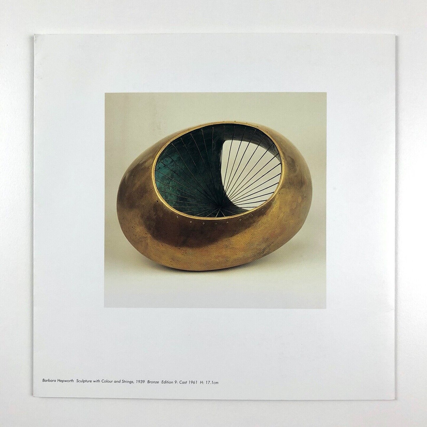 Modern British: Paintings, Drawings, Sculpture exhibition | Scolar Fine Art folded card, 2000