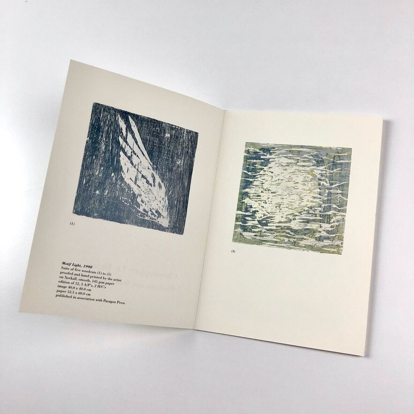 Christopher Le Brun. Woodcuts and Monotypes, 1998 | Card, Marlborough Graphics