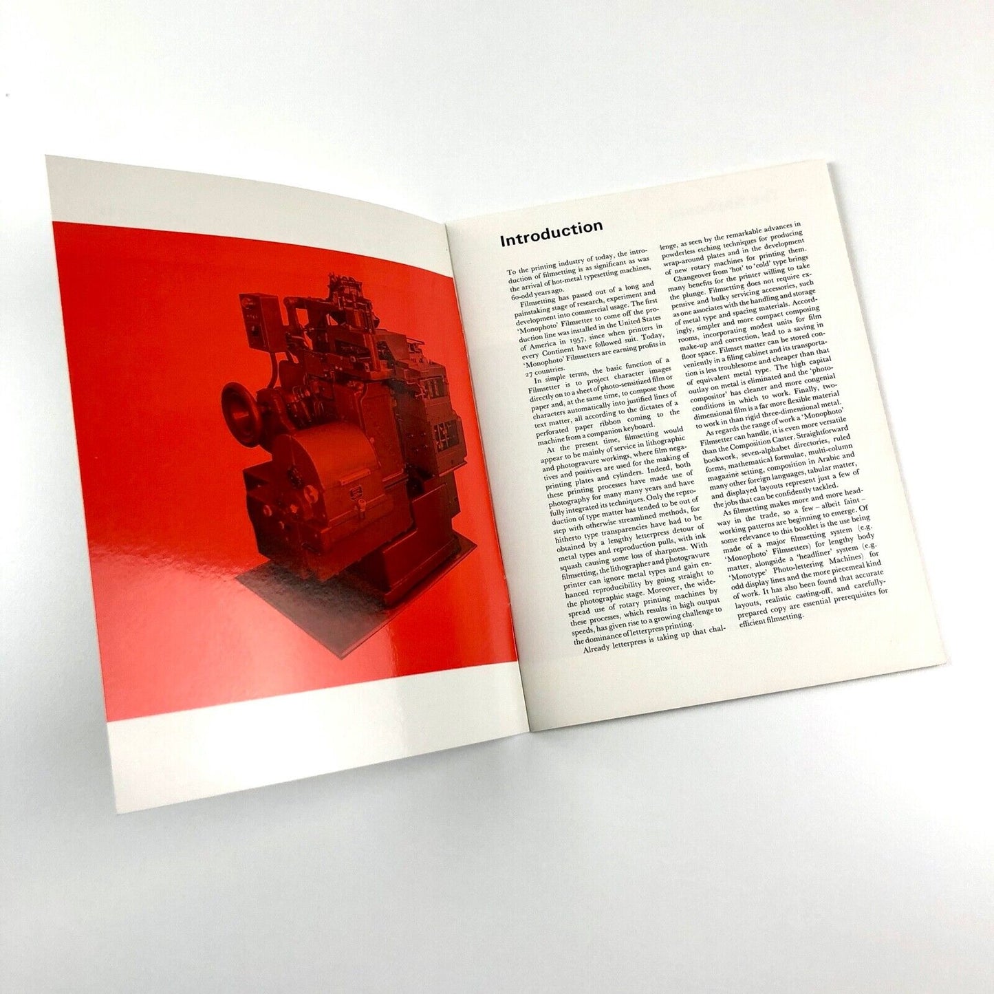 The functions & applications of 'Monophoto' Filmsetters | The Monotype Corporation