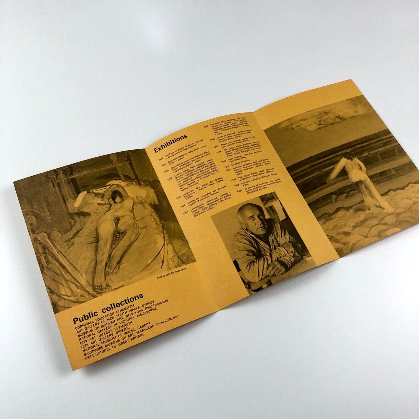 Karl Weschke. Paintings of women landscape and allegory | Newlyn Art Gallery leaflet, 1974