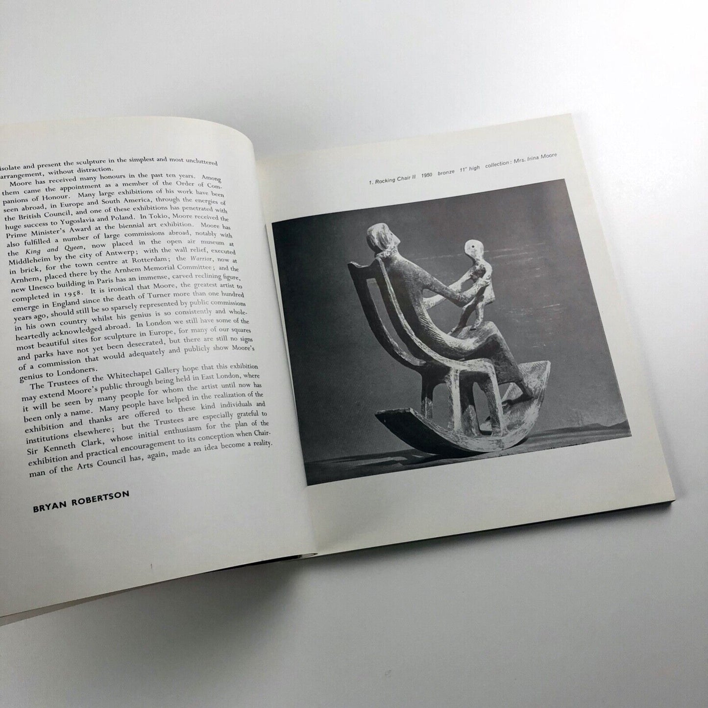 Henry Moore: An Exhibition of Sculpture 1950-1960 | Whitechapel Art Gallery catalogue, 1960