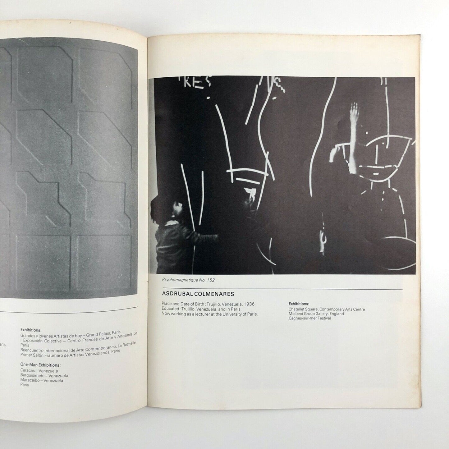 An Exhibition of Venezuelan Art | The Artists Market Association Gallery, London, 1978 - cover design by Carlos Cruz Diez
