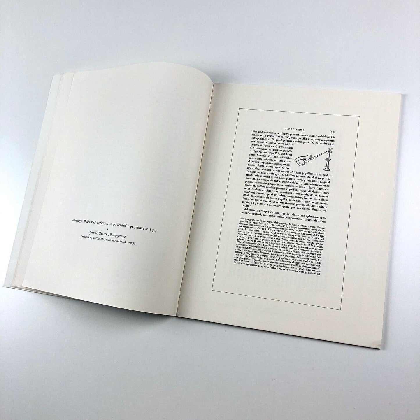 The Works of Giovanni Mardersteig with 'Monotype' Faces | Monotype imprint, 1967