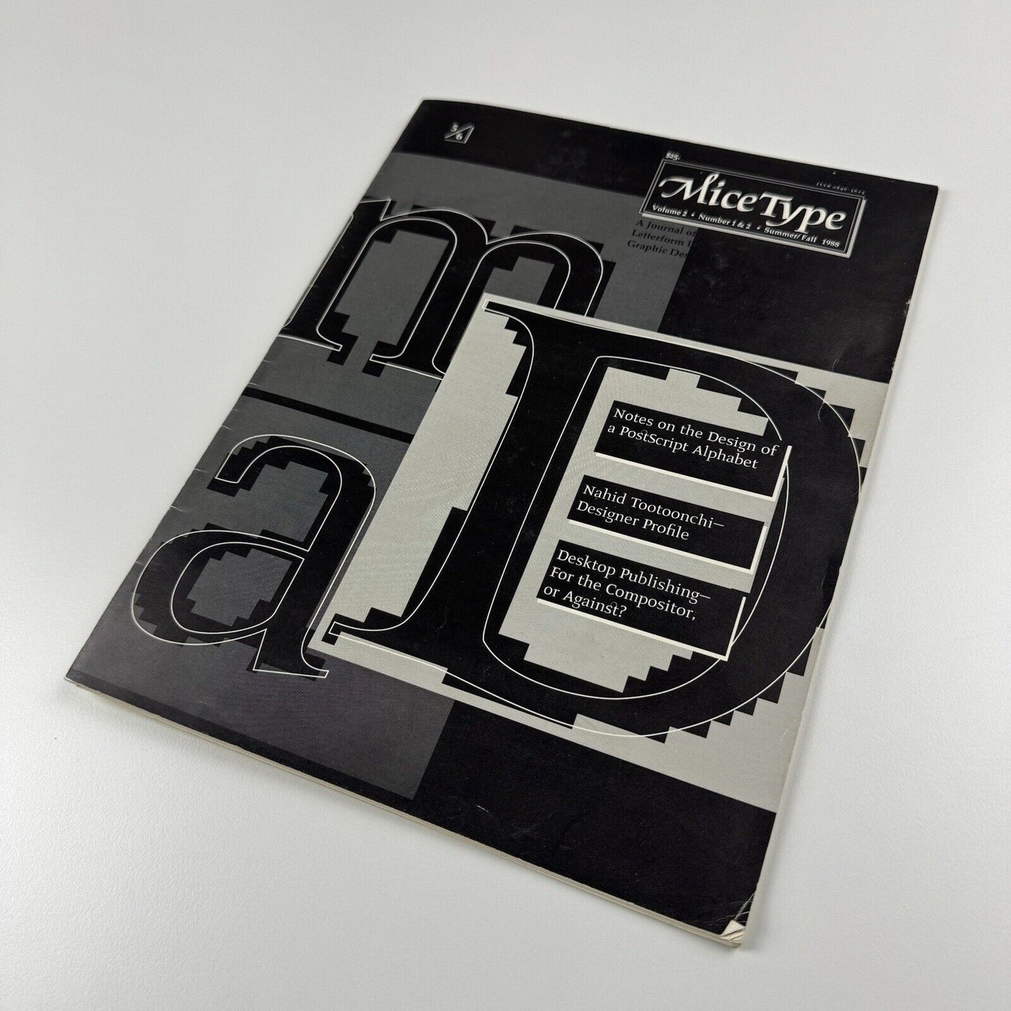MiceType Alphabets Inc. Summer/Fall 1988 | Volume II, no. 1&2