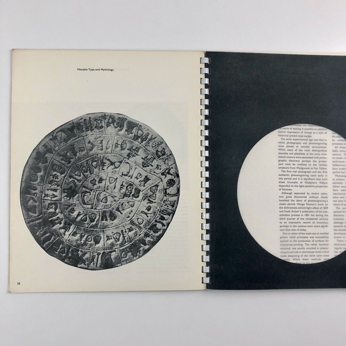 Typos 1960-1 magazine of the London School of Printing and Graphic Arts ed. C.C. Ammonds