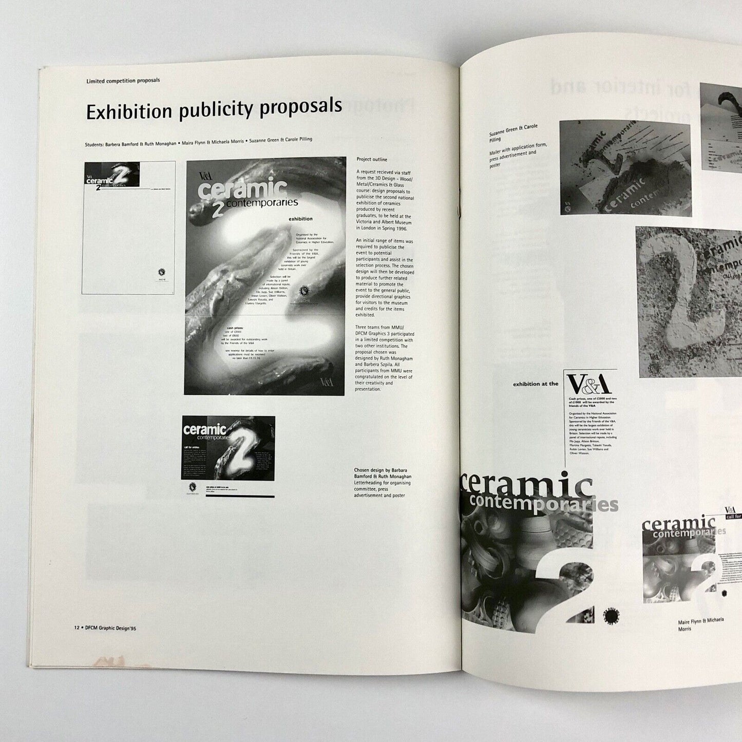 DCFM Graphic Design '95 | Manchester Metropolitan University review, 1995