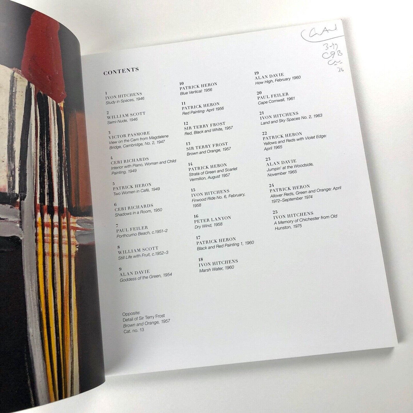 Colour Set Free. British Painting 1946-1973 | Richard Green Fine Paintings catalogue, 2016