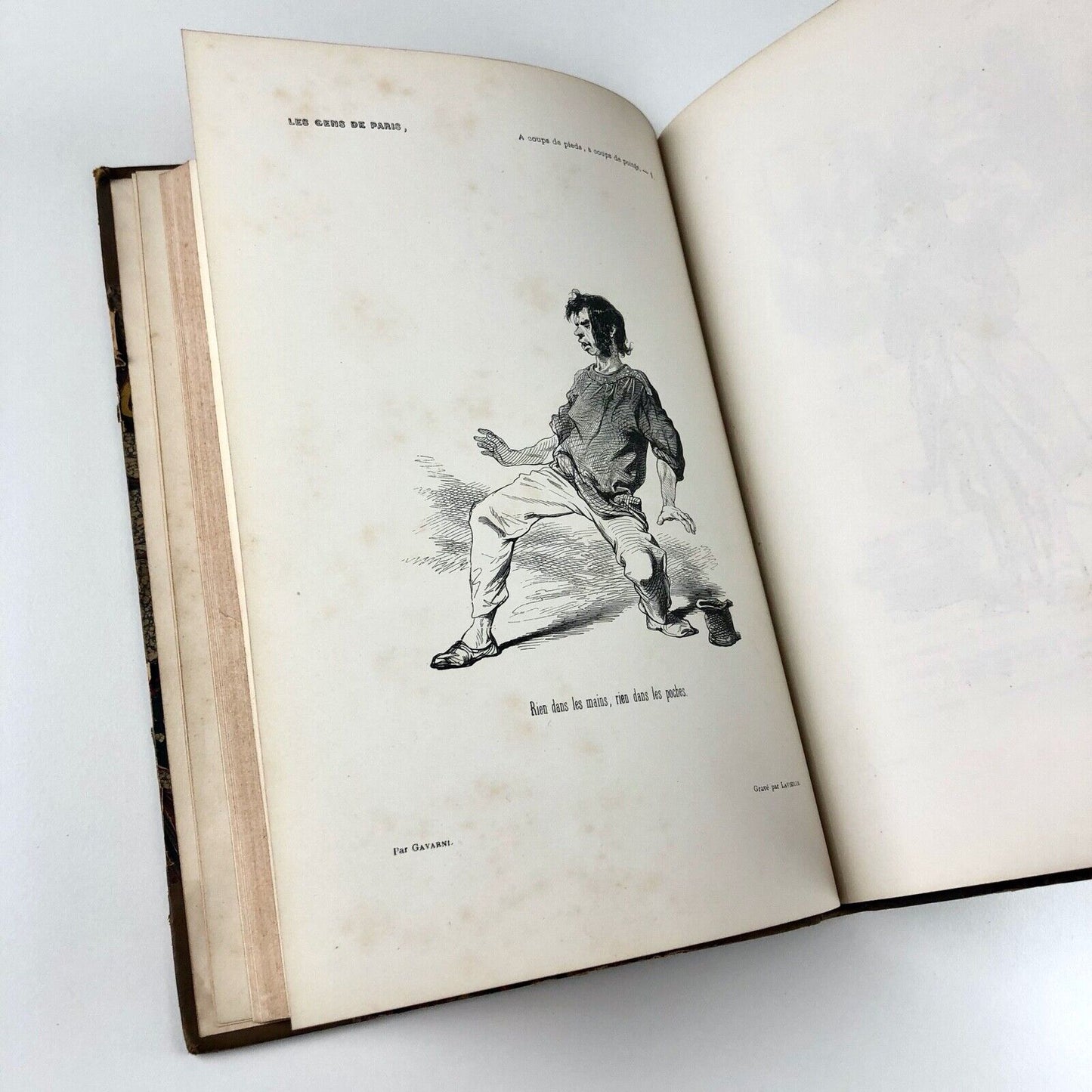 Le Tiroir du Diable: Paris et les Parisiens Vols 1 & 2 | Chez le Principaux librairies, Paris. Undated | Gavarni illustrations