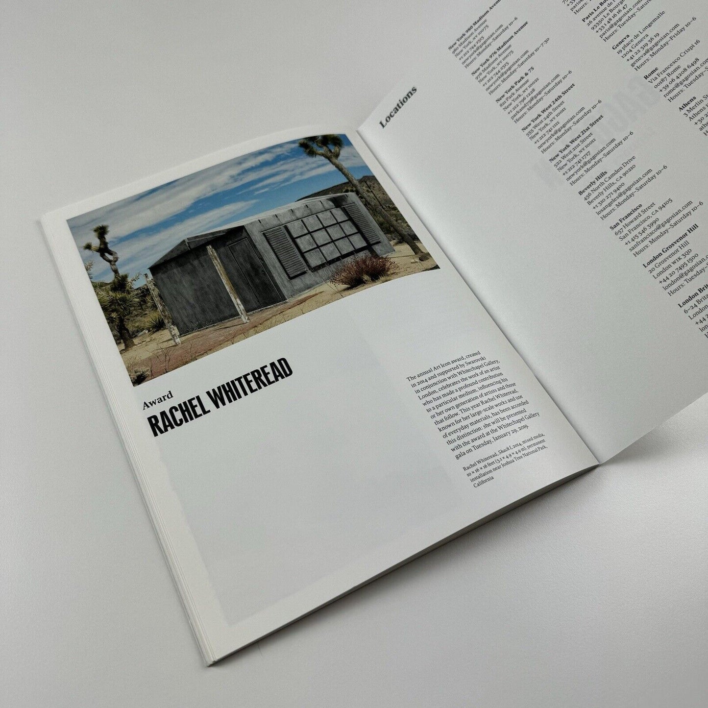 Gagosian January 2019 | Art magazine