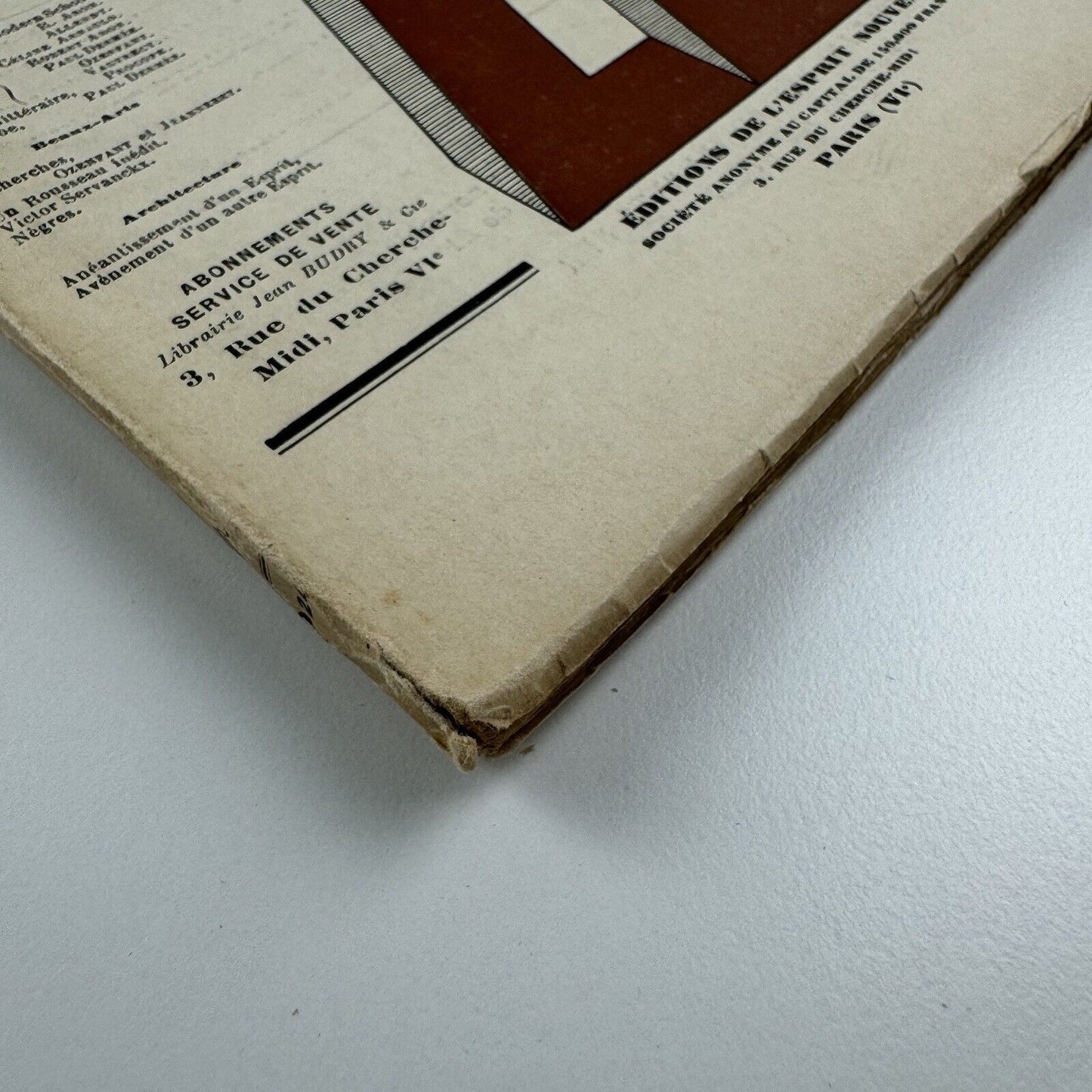 L'Esprit Nouveau journal | Issue No. 22 1924 | Amédée Ozenfant and Le Corbusier