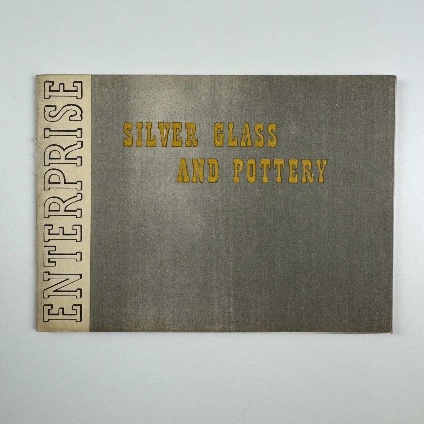 Enterprise Scotland. Silver glass and pottery by W. Cyril Wallis Council of Industrial Design CoID c.1947