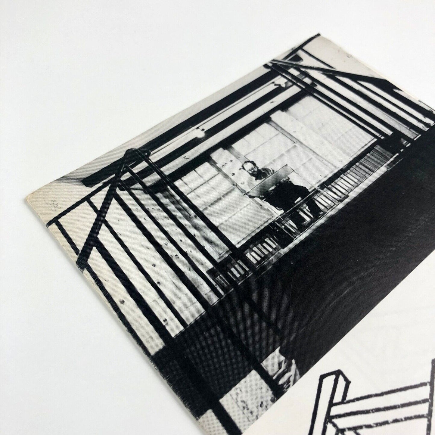 Leaflet for Robin Crozier: Table-project rubber 4 (1981) no 1, Jan to April signed