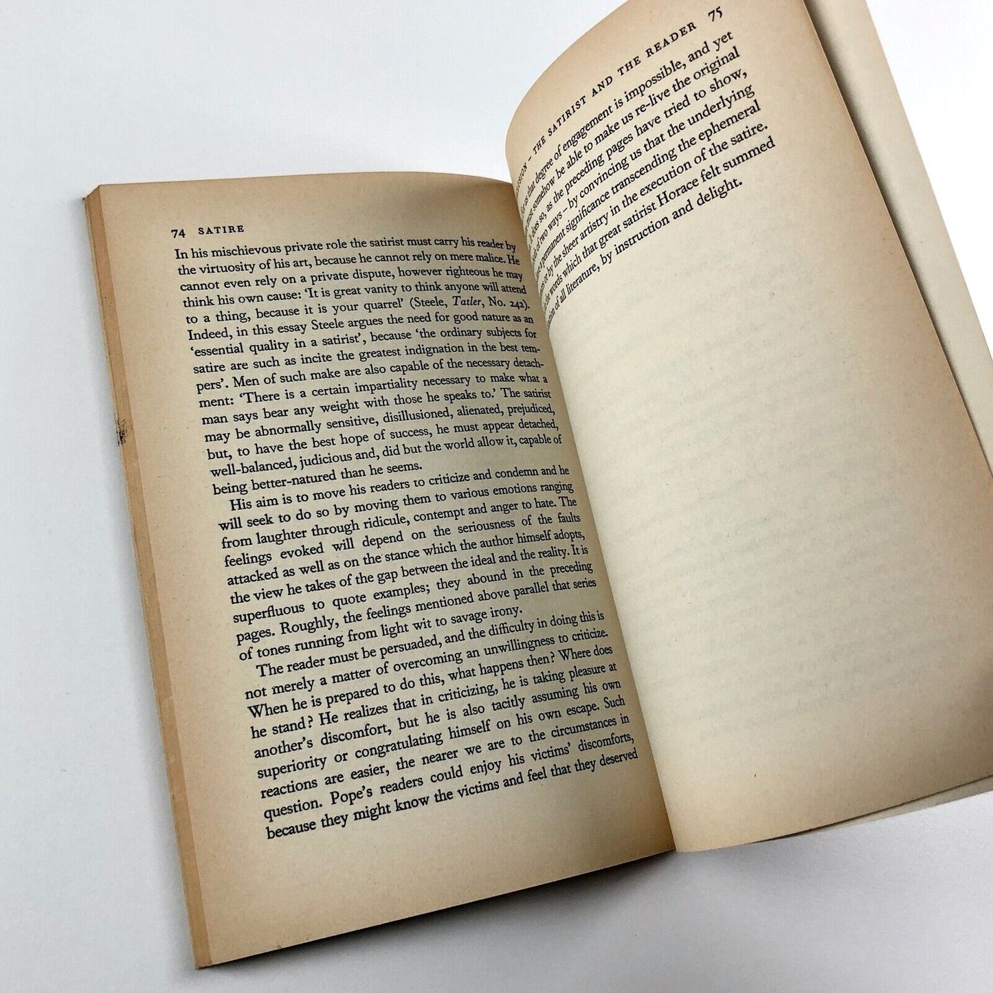 The Critical Idiom – Satire by Arthur Pollard | Methuen & Co, 1976