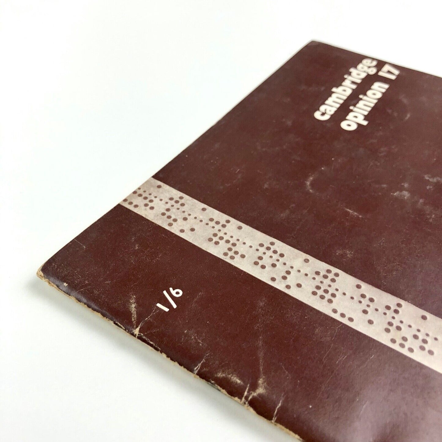 Cambridge Opinion magazine | No. 17 Living with the 60s | edited by Robert Freeman