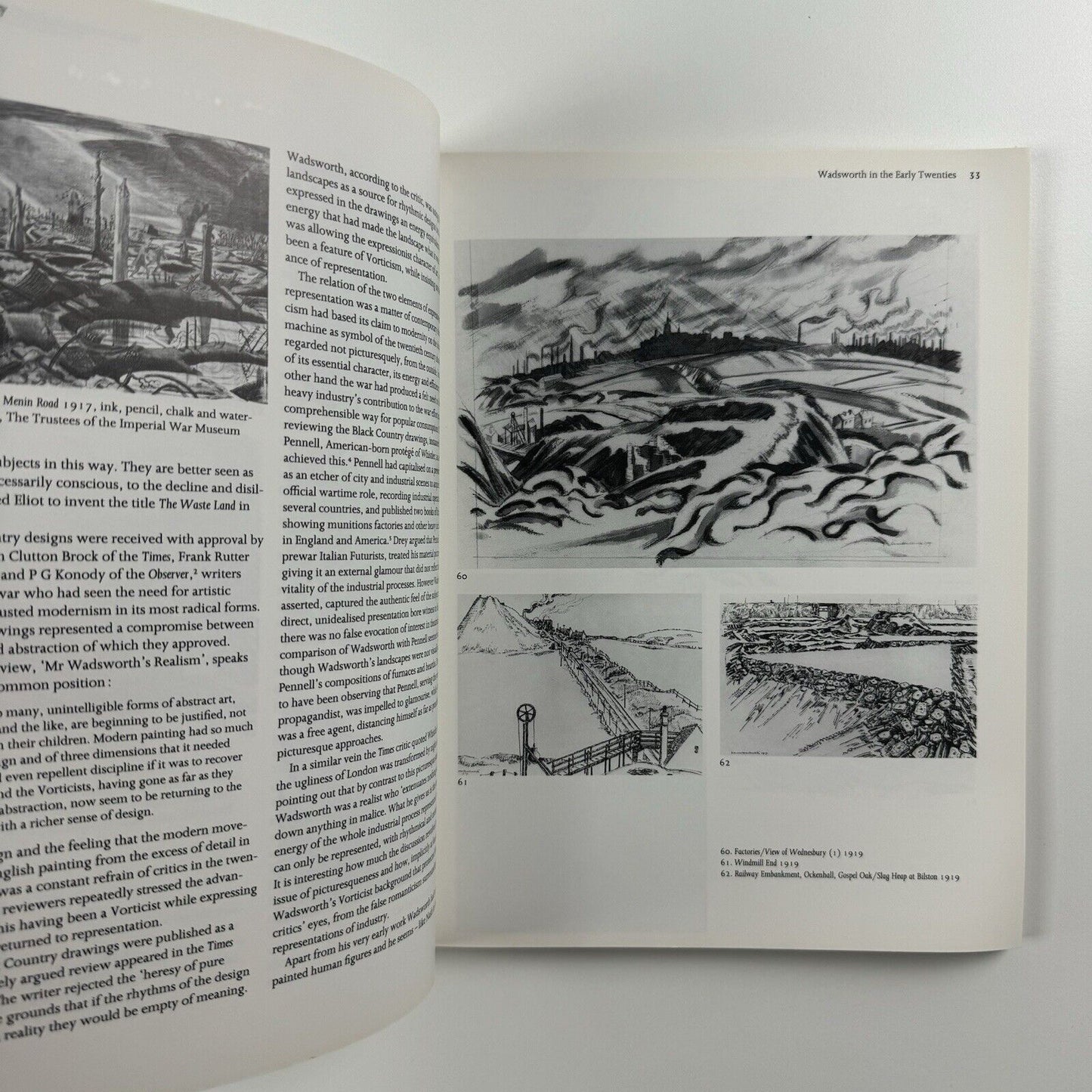 Edward Wadsworth – A Genius of Industrial England by Jeremy Lewison | Bradford Art Galleries and Museums, 1989