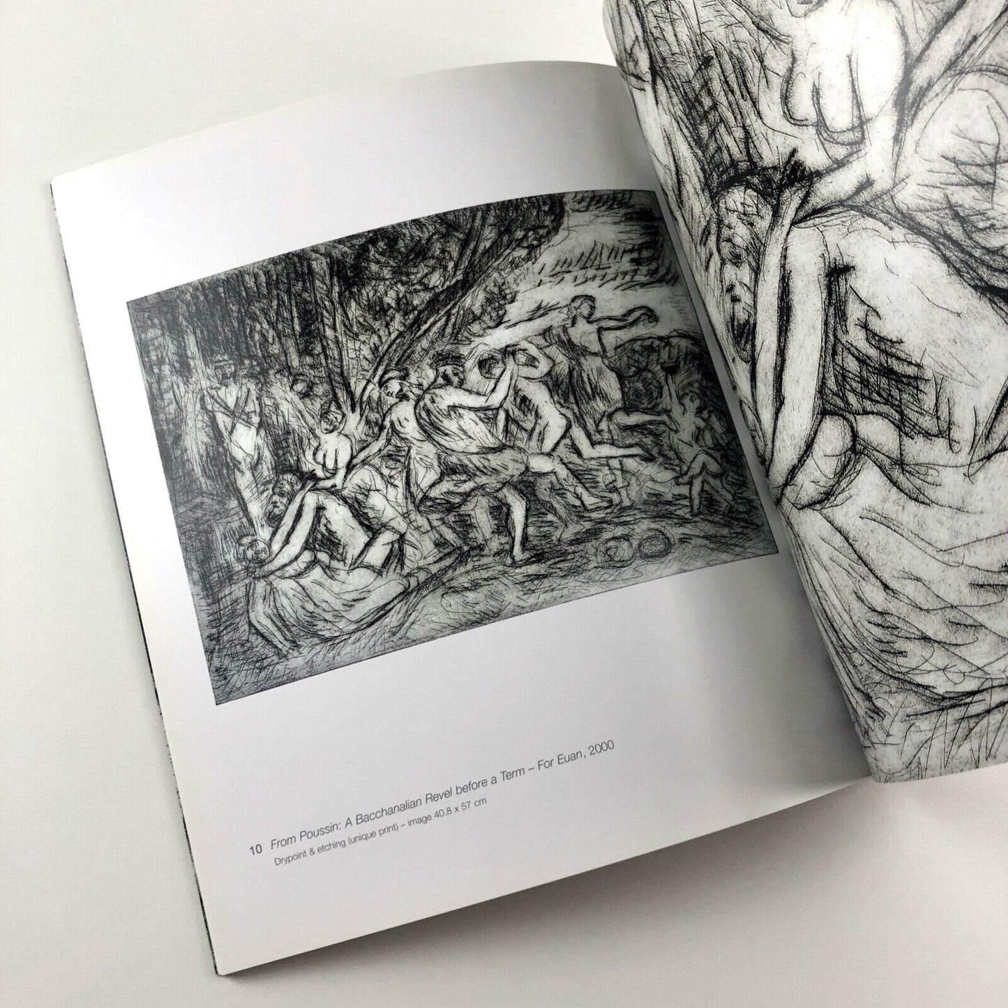 Leon Kossoff. Unique Prints From paintings at National Gallery | Art Space Gallery catalogue and private view invite, 2008