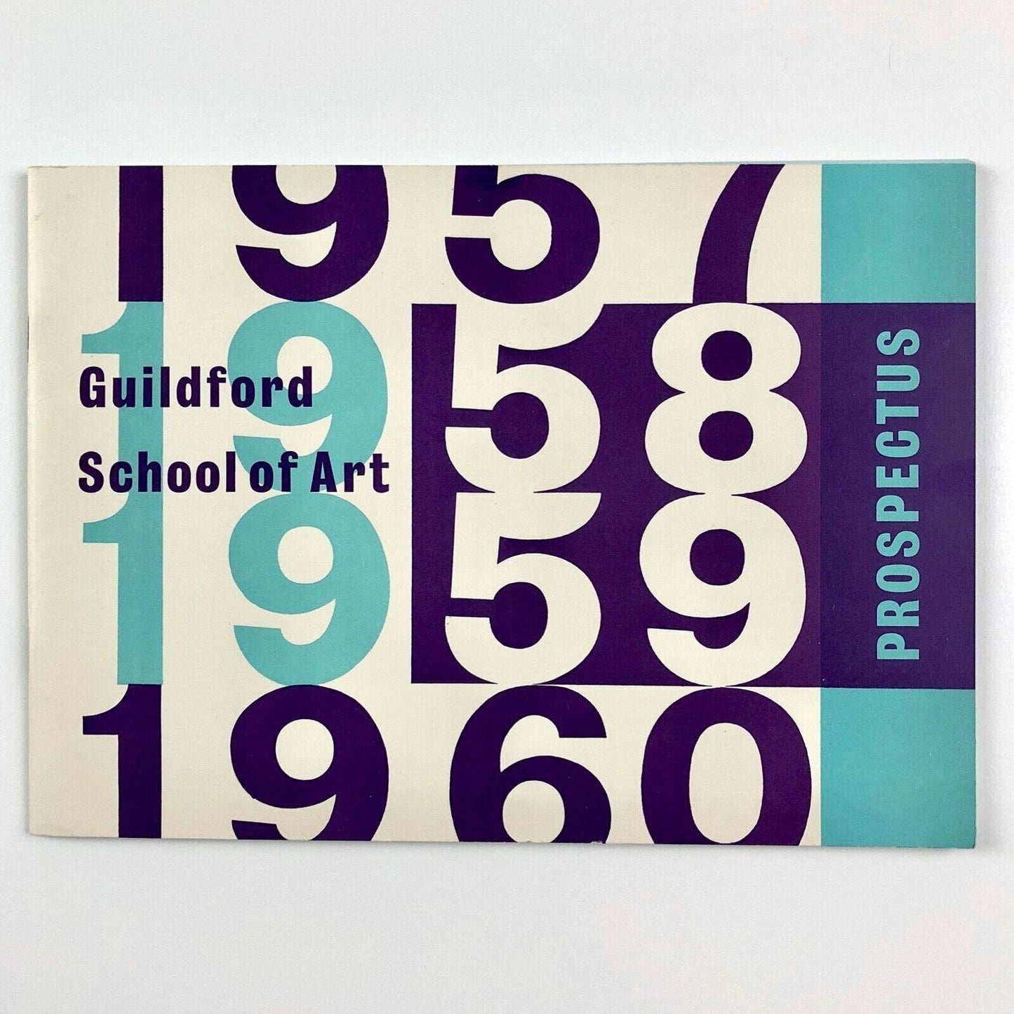 Guildford School of Art | Prospectus 1957–1960 | Surrey County Council booklet