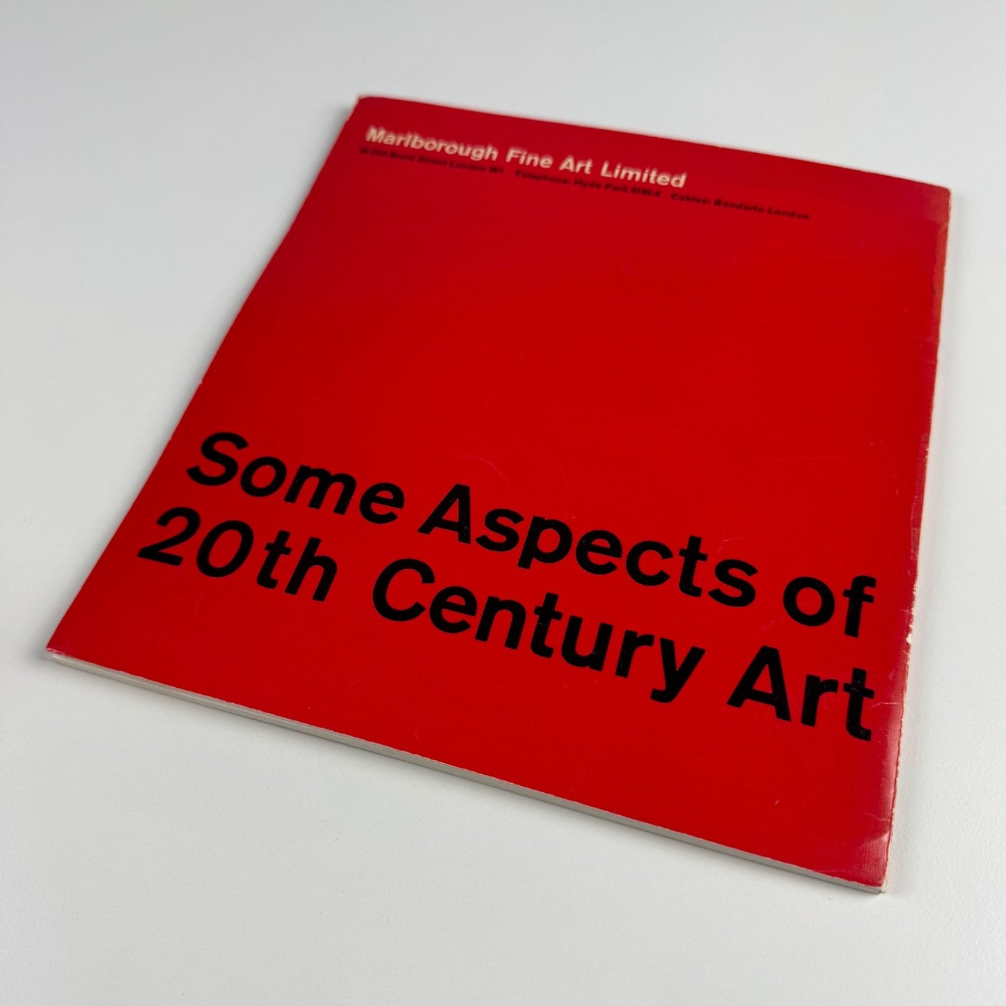 Some Aspects of 20th Century Art | Marlborough July-August 1961