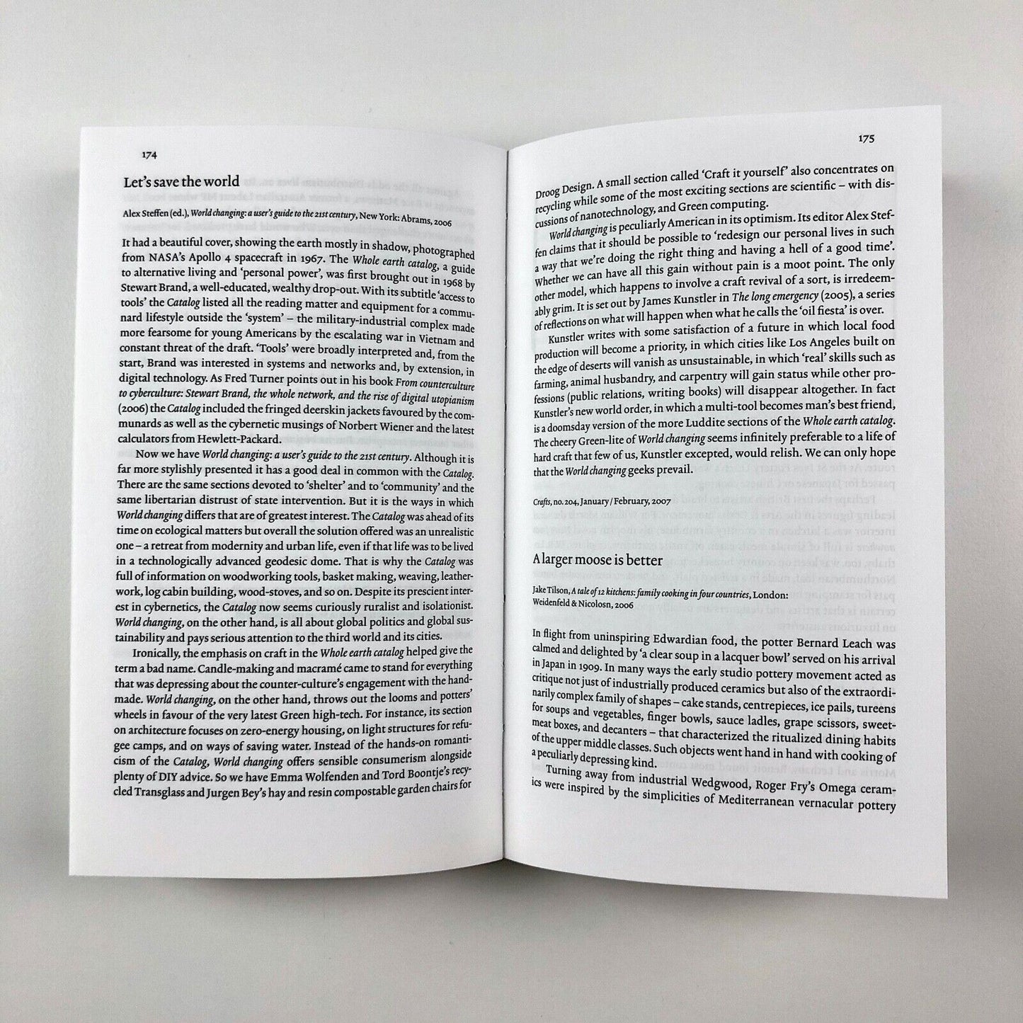 The Real Thing: Essays on Making in the Modern World by Tanya Harrod | Hyphen Press, 2015