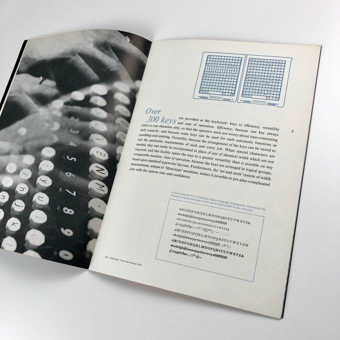 Monotype Composing Machines | Promotional brochure, 1970 | The Monotype Corporation Limited