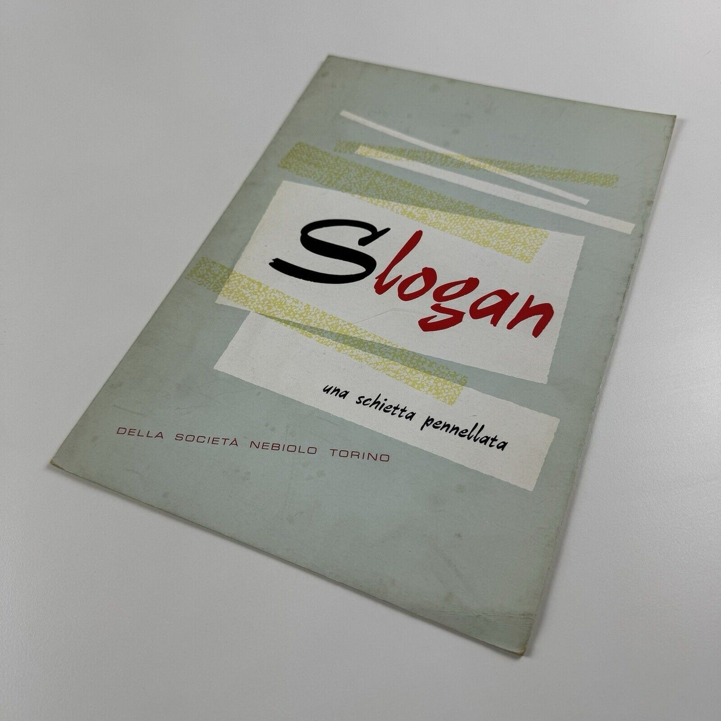 Slogan – type specimen leaflet | Società Nebiolo | Designed by Aldo Novarese, 1957