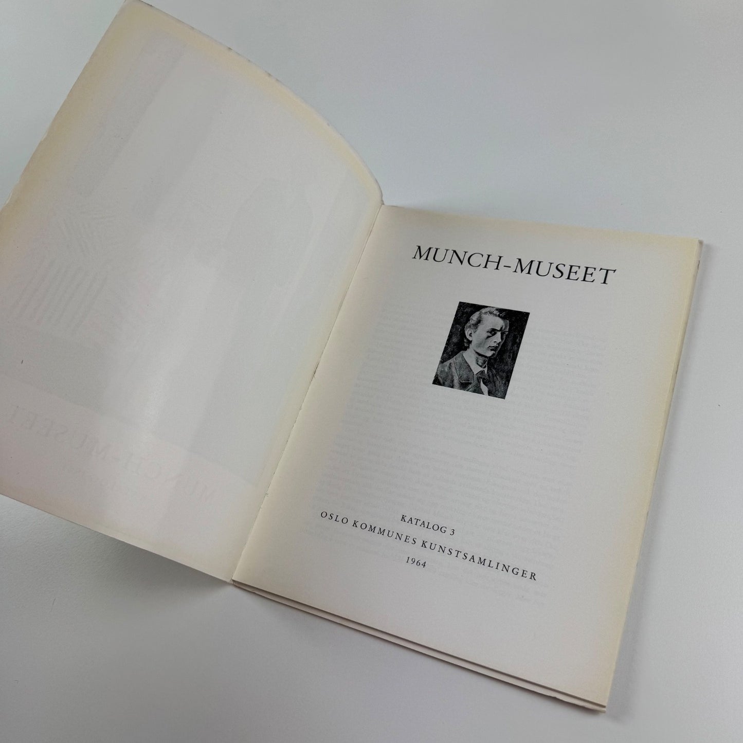 Munch-Museet. Katalog 3 - 1964. Oslo Kommunes Kunstsamlinger, Oslo, 1964